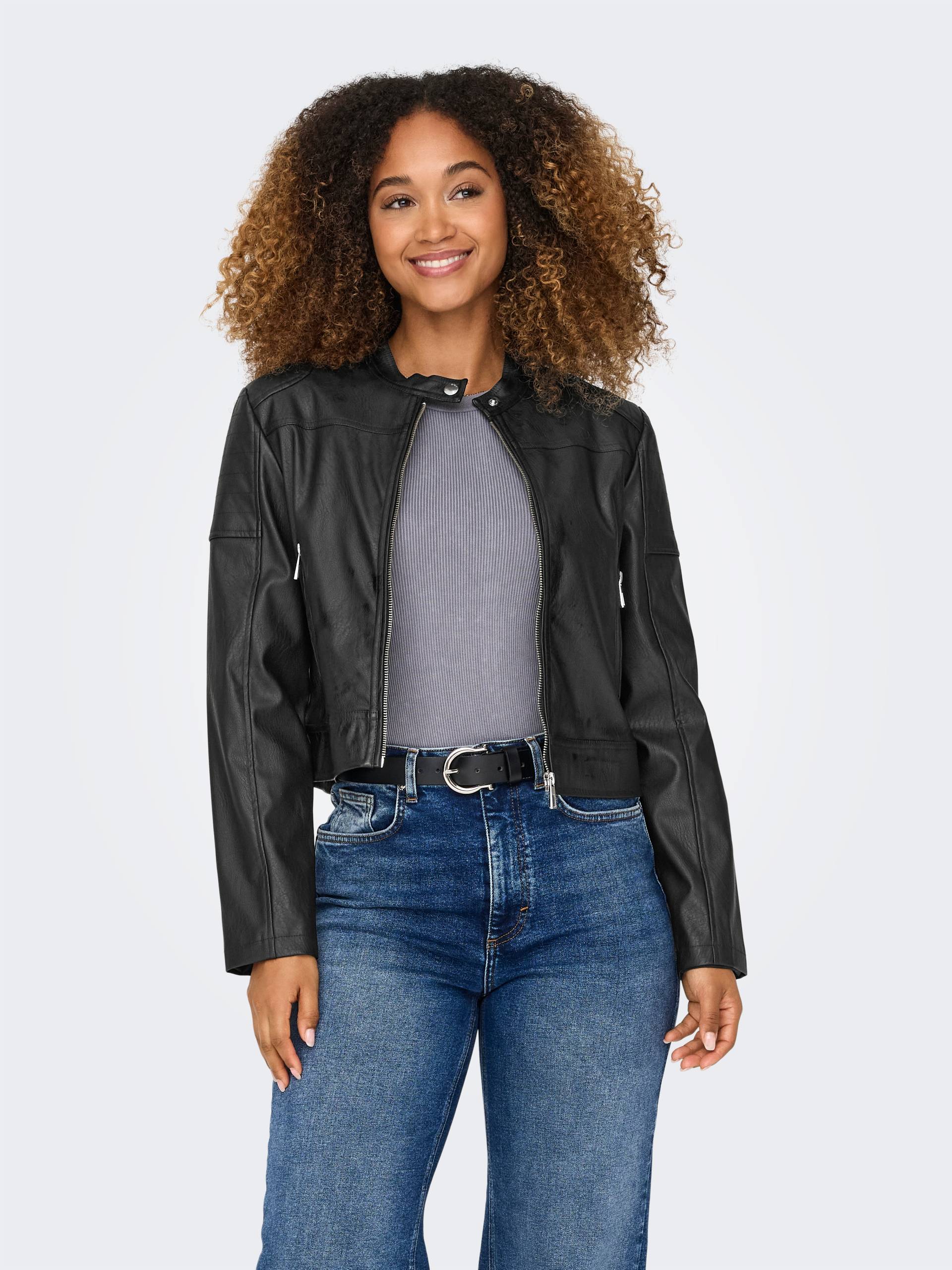 ONLY Lederimitatjacke »ONLAMIA FAUX LEATHER MOTO JACKET CC OTW« ONLY Lederimitatjacke »ONLAMIA FAUX LEATHER MOTO JACKET CC OTW« von Only