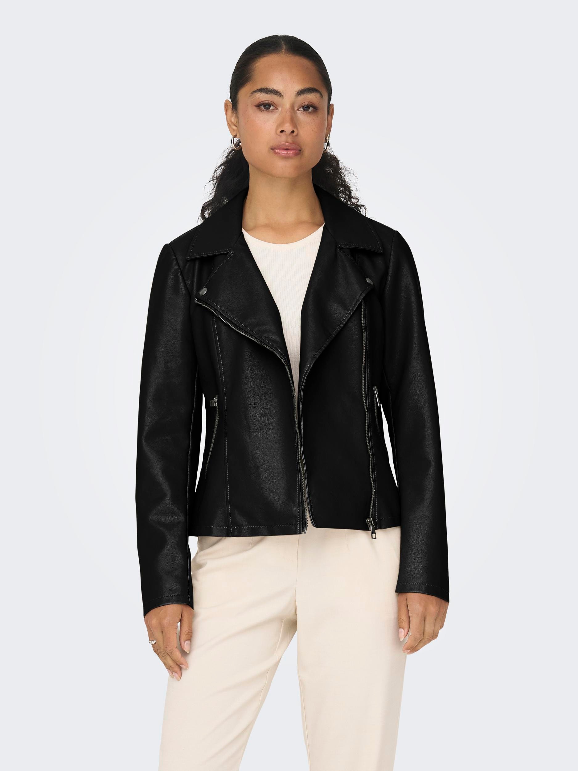 ONLY Lederimitatjacke »ONLNEWMELISA FAUX LEATHER BIKER CC OTW« ONLY Lederimitatjacke »ONLNEWMELISA FAUX LEATHER BIKER CC OTW« von Only
