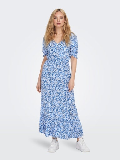 ONLY Maxikleid »ONLCHIANTI S/S LONG DRESS WVN NOOS« von Only