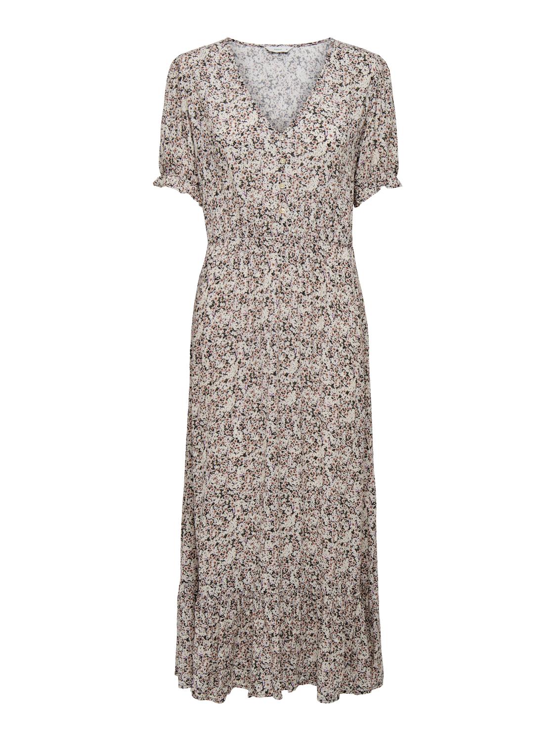 ONLY Maxikleid »ONLCHIANTI S/S LONG DRESS WVN NOOS« von Only