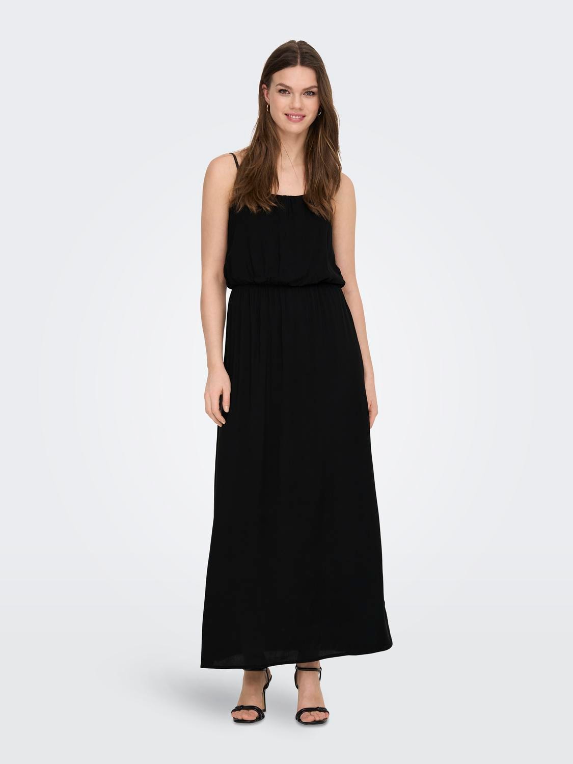 ONLY Maxikleid »ONLNOVA LIFE VIS STRAP MAXI DRESS SOLID« ONLY Maxikleid »ONLNOVA LIFE VIS STRAP MAXI DRESS SOLID« von Only