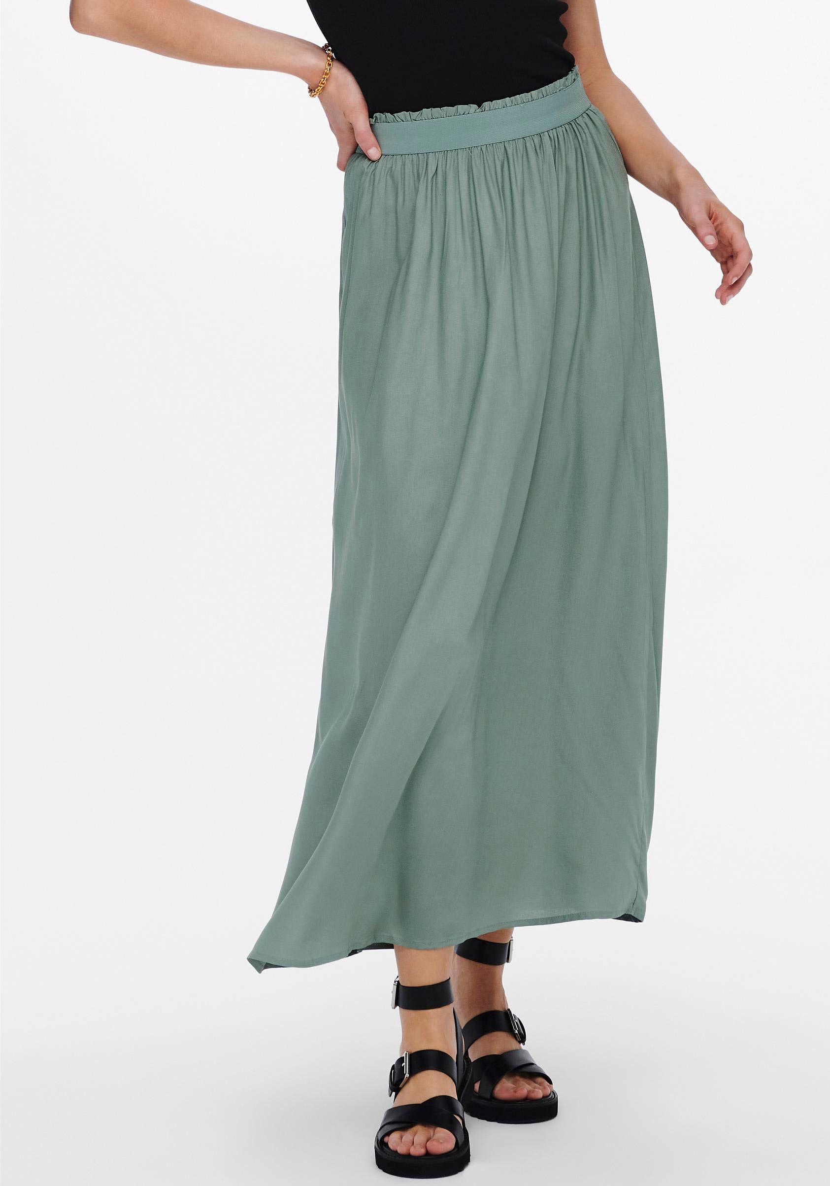 ONLY Maxirock »ONLVENEDIG LIFE LONG SKIRT WVN NOOS« ONLY Maxirock »ONLVENEDIG LIFE LONG SKIRT WVN NOOS« von Only