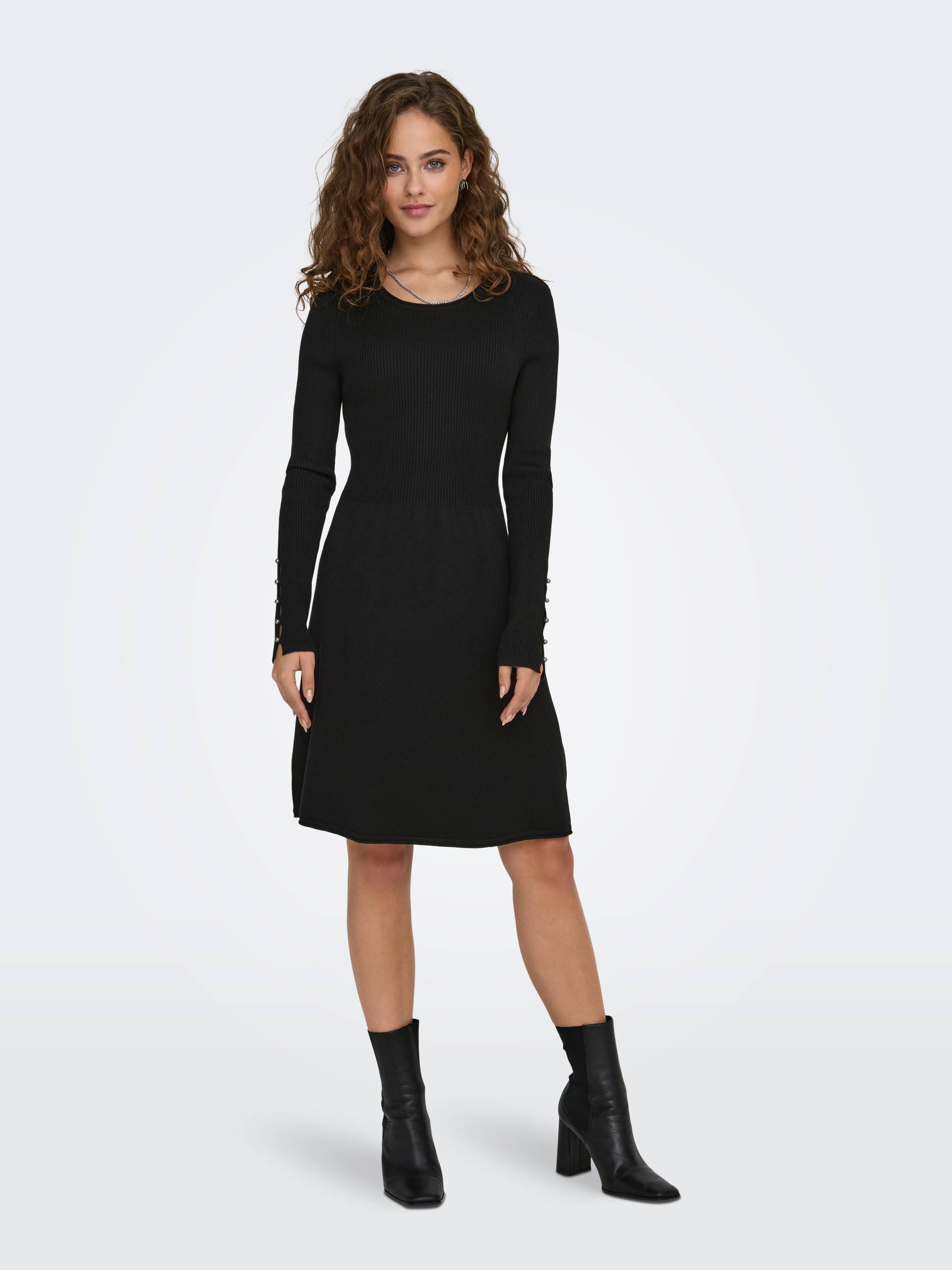 ONLY Midikleid »ONLNATASCHA LS PEARL O-NECK DRESS CC KNT« ONLY Midikleid »ONLNATASCHA LS PEARL O-NECK DRESS CC KNT« von Only