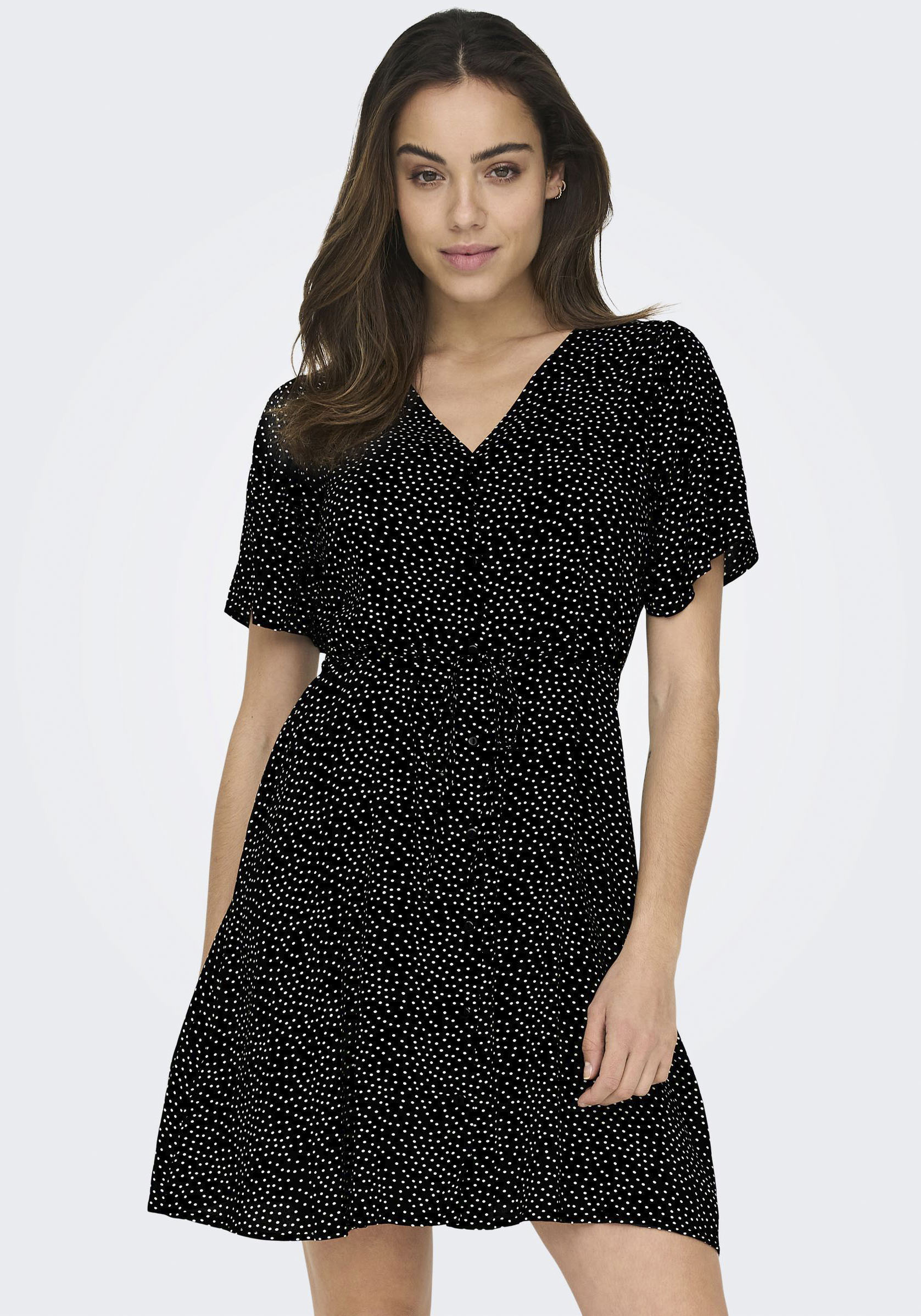 ONLY Minikleid »ONLEVIDA S/S SHORT DRESS WVN NOOS« ONLY Minikleid »ONLEVIDA S/S SHORT DRESS WVN NOOS« von Only