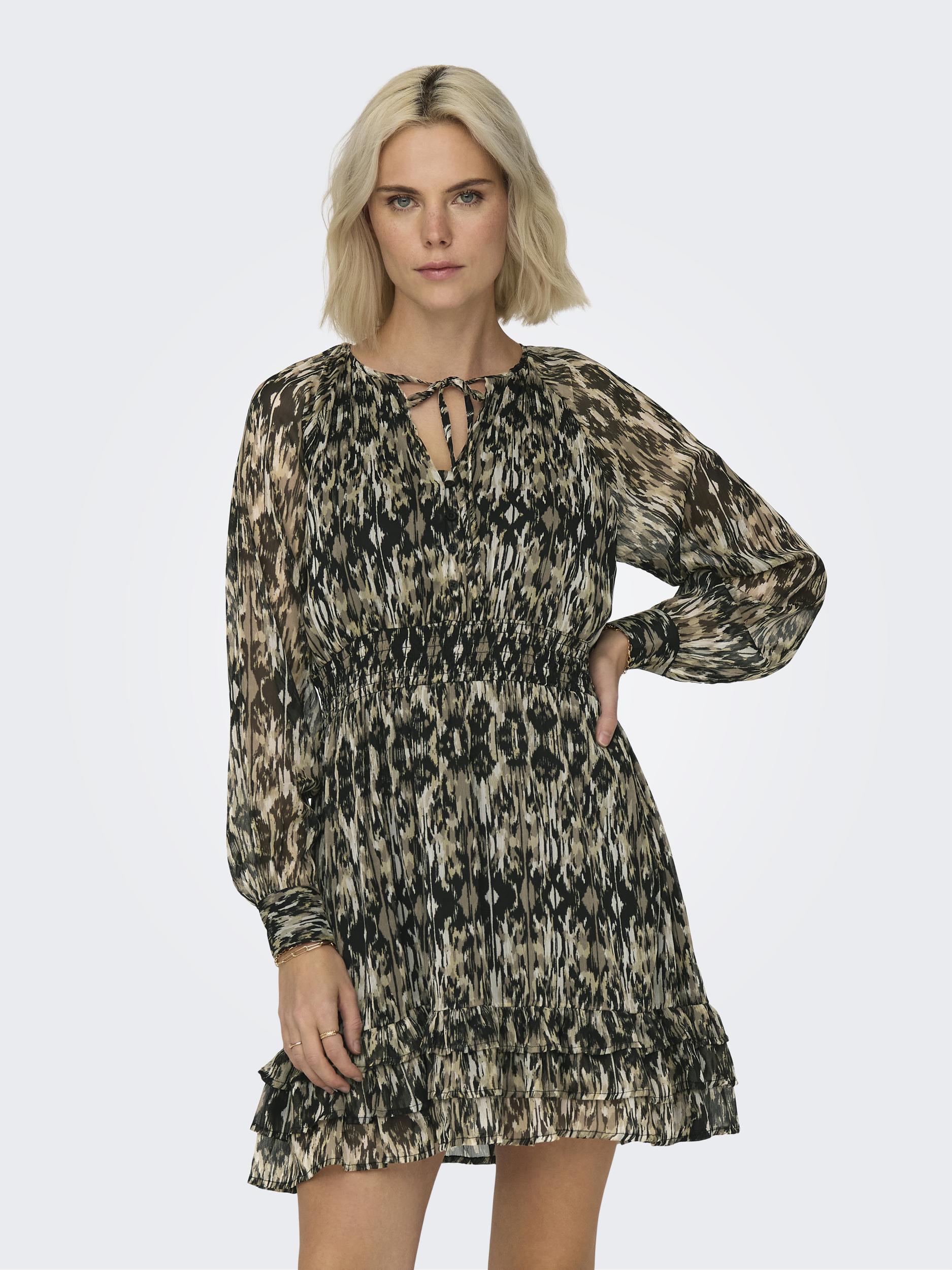 ONLY Minikleid »ONLVIVA LIFE L/S LAYER DRESS PTM« ONLY Minikleid »ONLVIVA LIFE L/S LAYER DRESS PTM« von Only