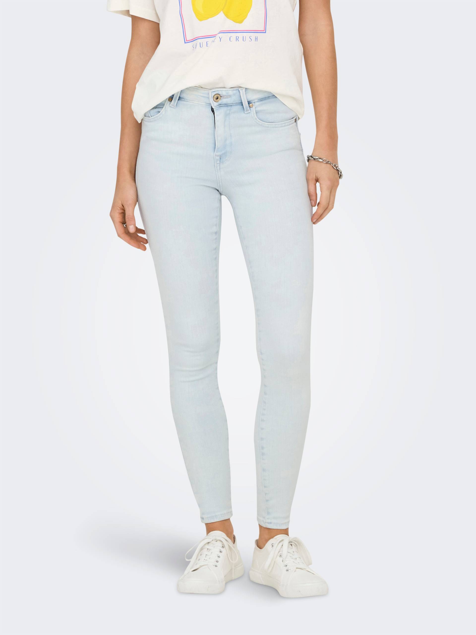 ONLY Push-up-Jeans »ONLPOWER MID WAIST SK PUSH UP DNM TAI« von Only