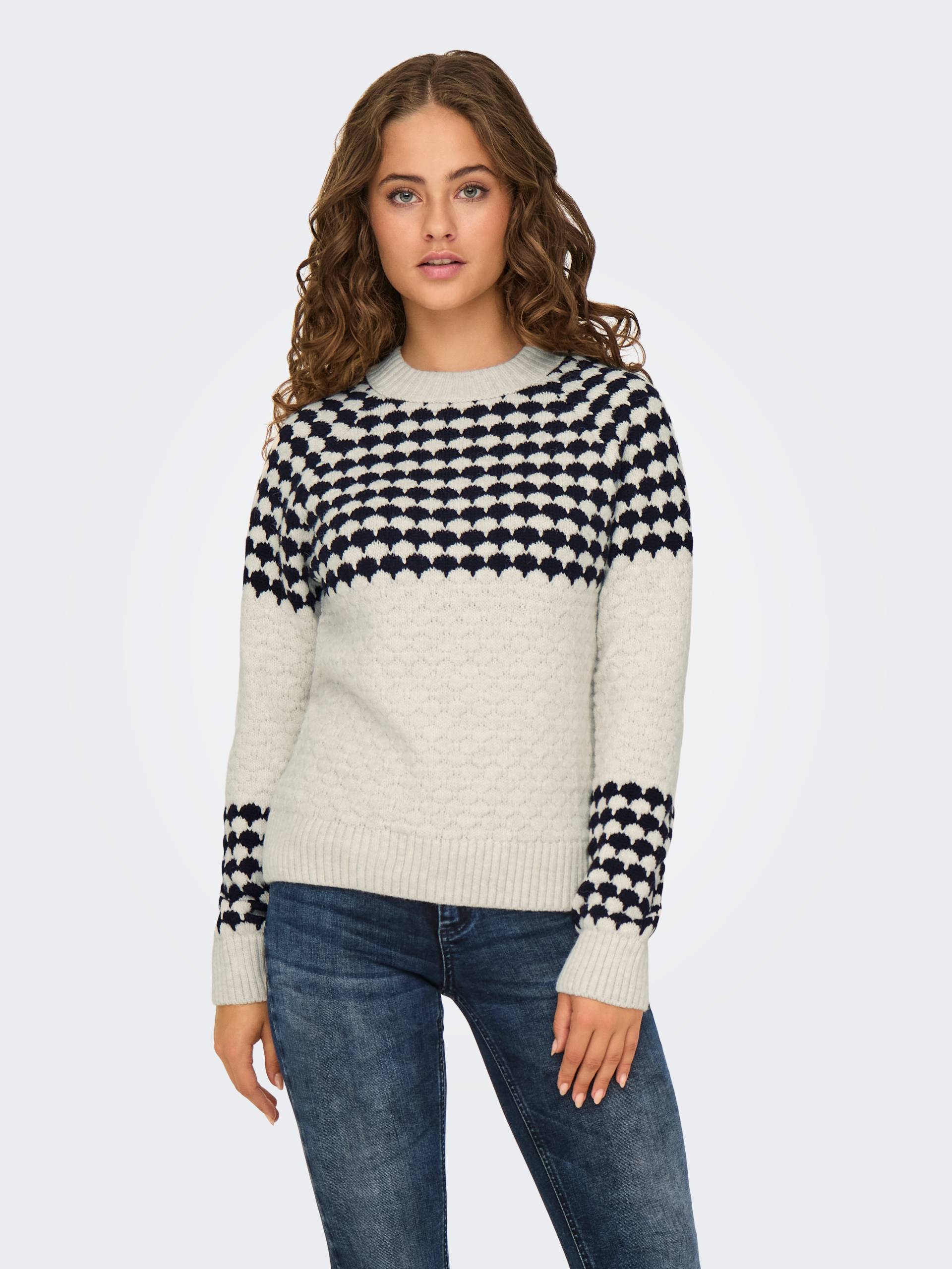 ONLY Rundhalspullover »ONLCANADA LS PULLOVER CC KNT« ONLY Rundhalspullover »ONLCANADA LS PULLOVER CC KNT« von Only