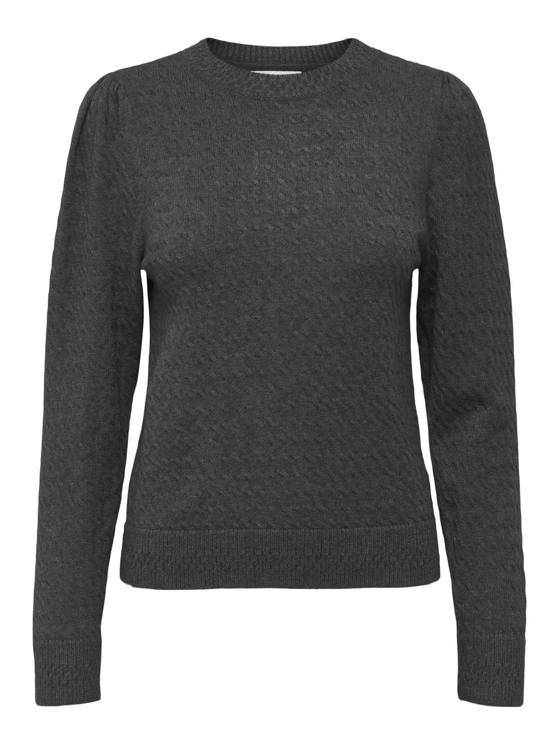 ONLY Rundhalspullover »ONLKATIA LS PUFF O-NECK CC KNT«, mit Strukturstrick ONLY Rundhalspullover »ONLKATIA LS PUFF O-NECK CC KNT«, mit Strukturstrick von Only