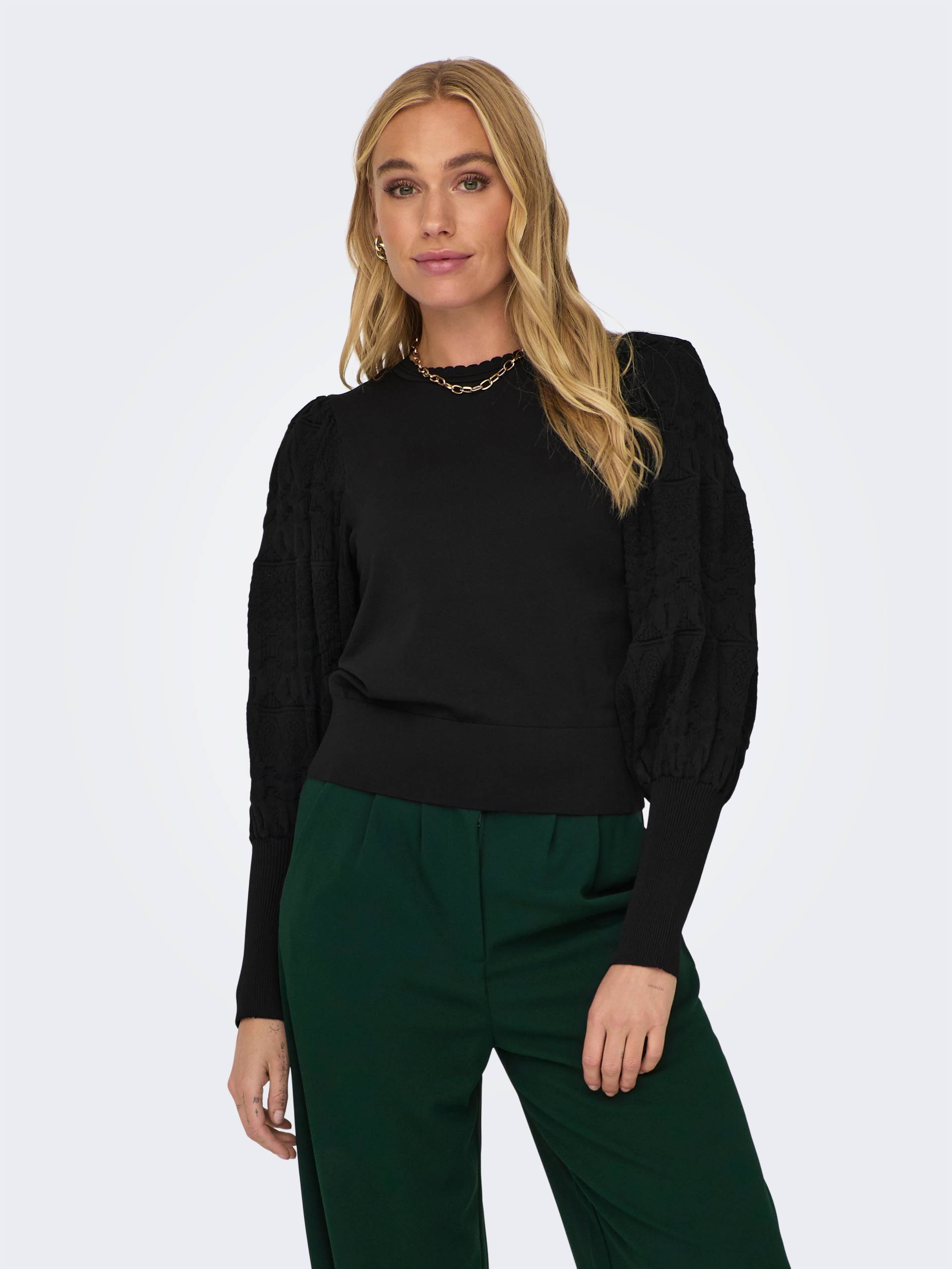 ONLY Rundhalspullover »ONLMELITA L/S O-NECK PULLOVER KNT NOOS« ONLY Rundhalspullover »ONLMELITA L/S O-NECK PULLOVER KNT NOOS« von Only