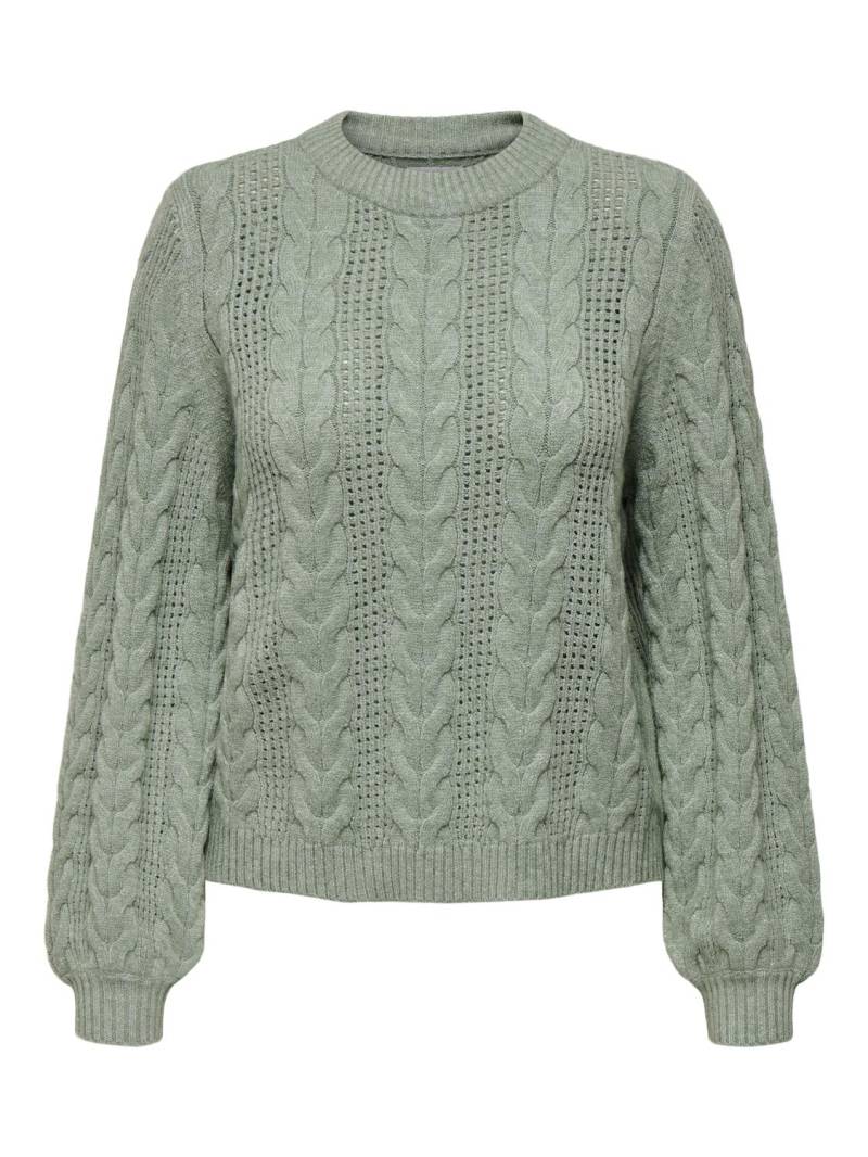 ONLY Rundhalspullover »ONLRUBINA LS CABLE O-NECK KNT NOOS« von Only