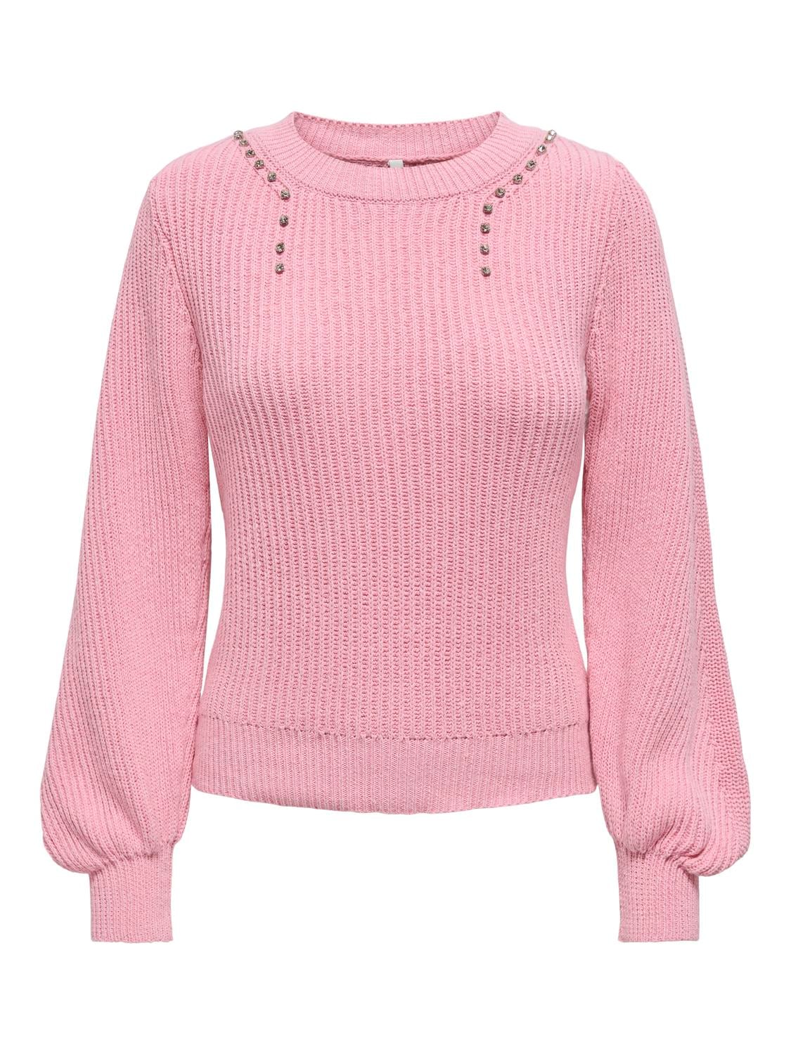 ONLY Rundhalspullover »ONLTAYLOR LIFE LS O-NECK BLING KNT« ONLY Rundhalspullover »ONLTAYLOR LIFE LS O-NECK BLING KNT« von Only