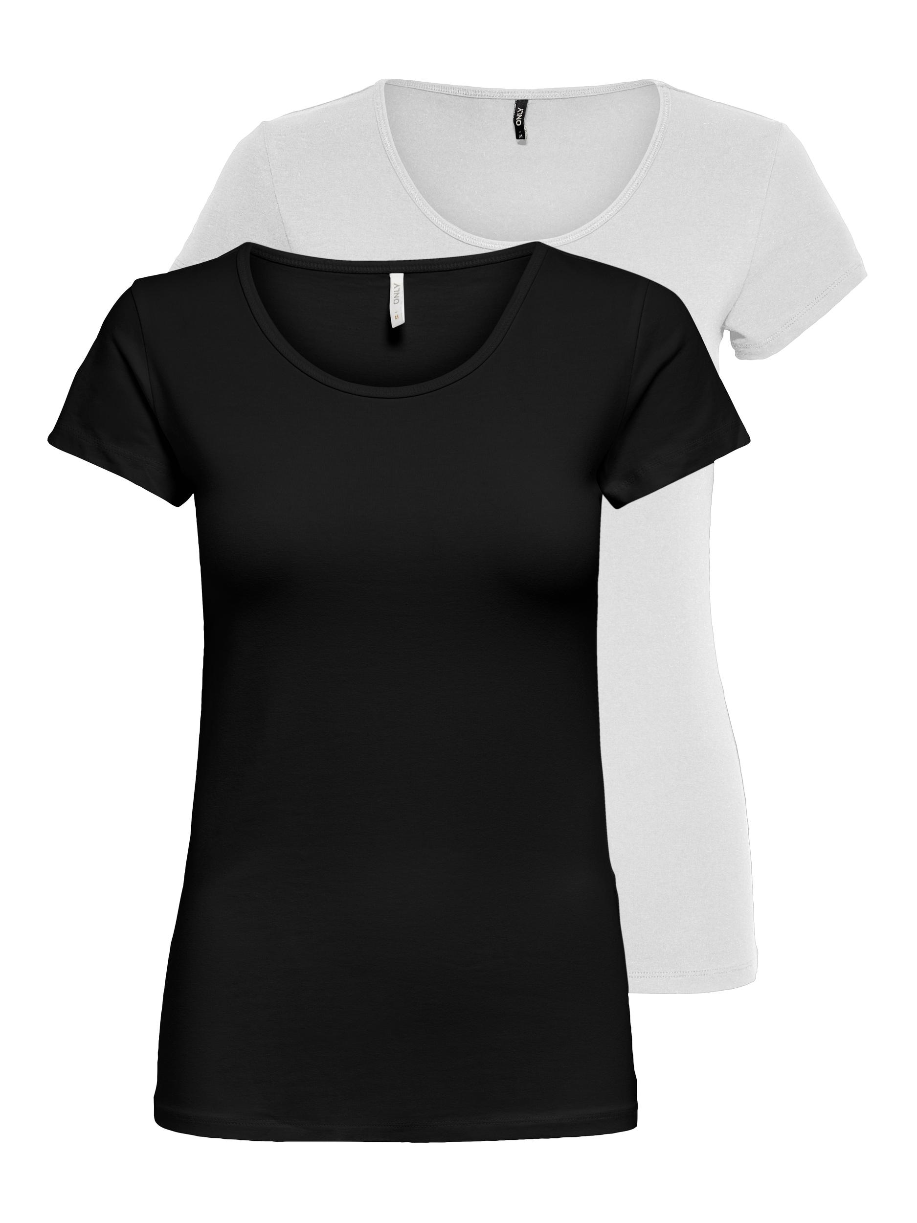 ONLY Rundhalsshirt »ONLLIVELOVE LIFE S/S O-NECK TOP« ONLY Rundhalsshirt »ONLLIVELOVE LIFE S/S O-NECK TOP« von Only