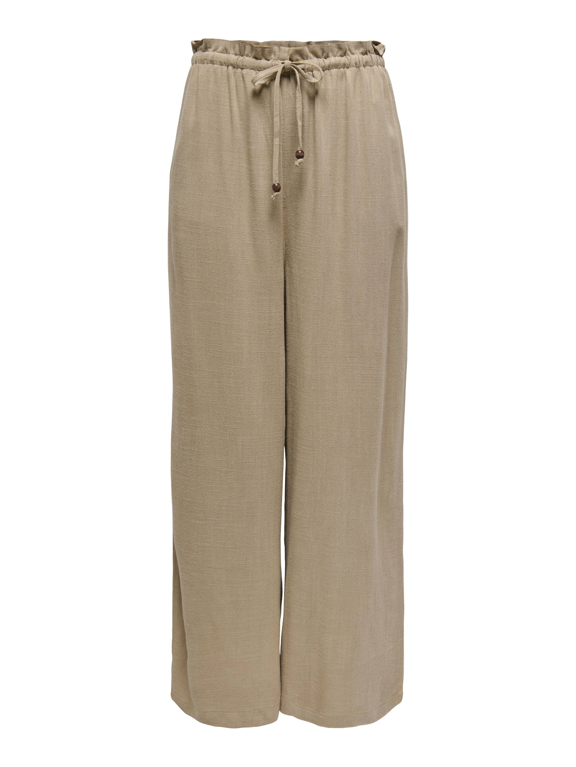 ONLY Schlupfhose »ONLSOLVI MW LINEN BL PB CULOTTE CC PNT«, mit Leinen ONLY Schlupfhose »ONLSOLVI MW LINEN BL PB CULOTTE CC PNT«, mit Leinen von Only