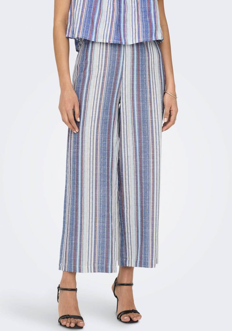 ONLY Schlupfhose »ONLTHYME MW LONG STRIPE CULOTTE PNT« von Only