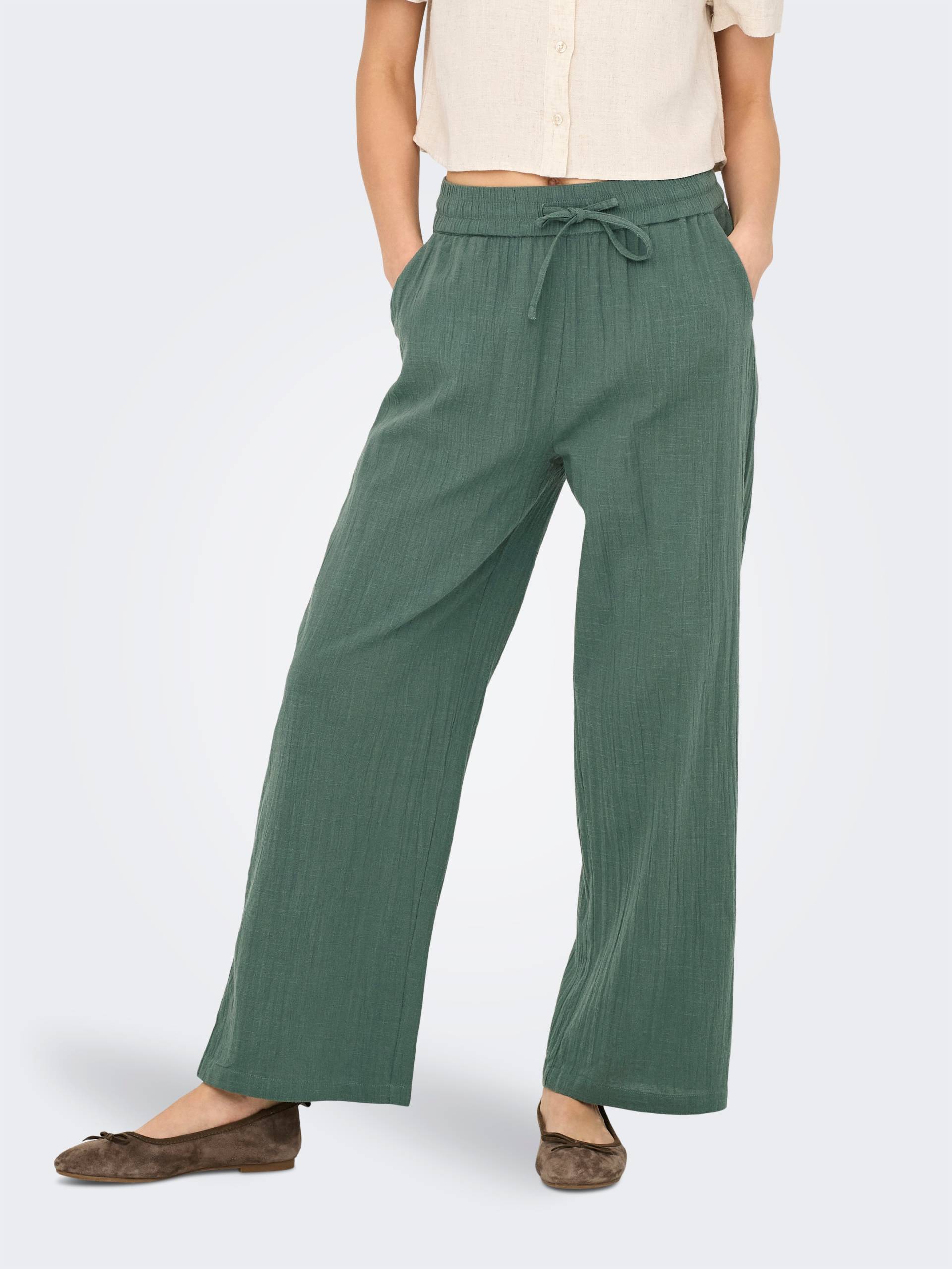ONLY Schlupfhose »ONLTIZANA COTTON LOOSE PANTS WVN« ONLY Schlupfhose »ONLTIZANA COTTON LOOSE PANTS WVN« von Only