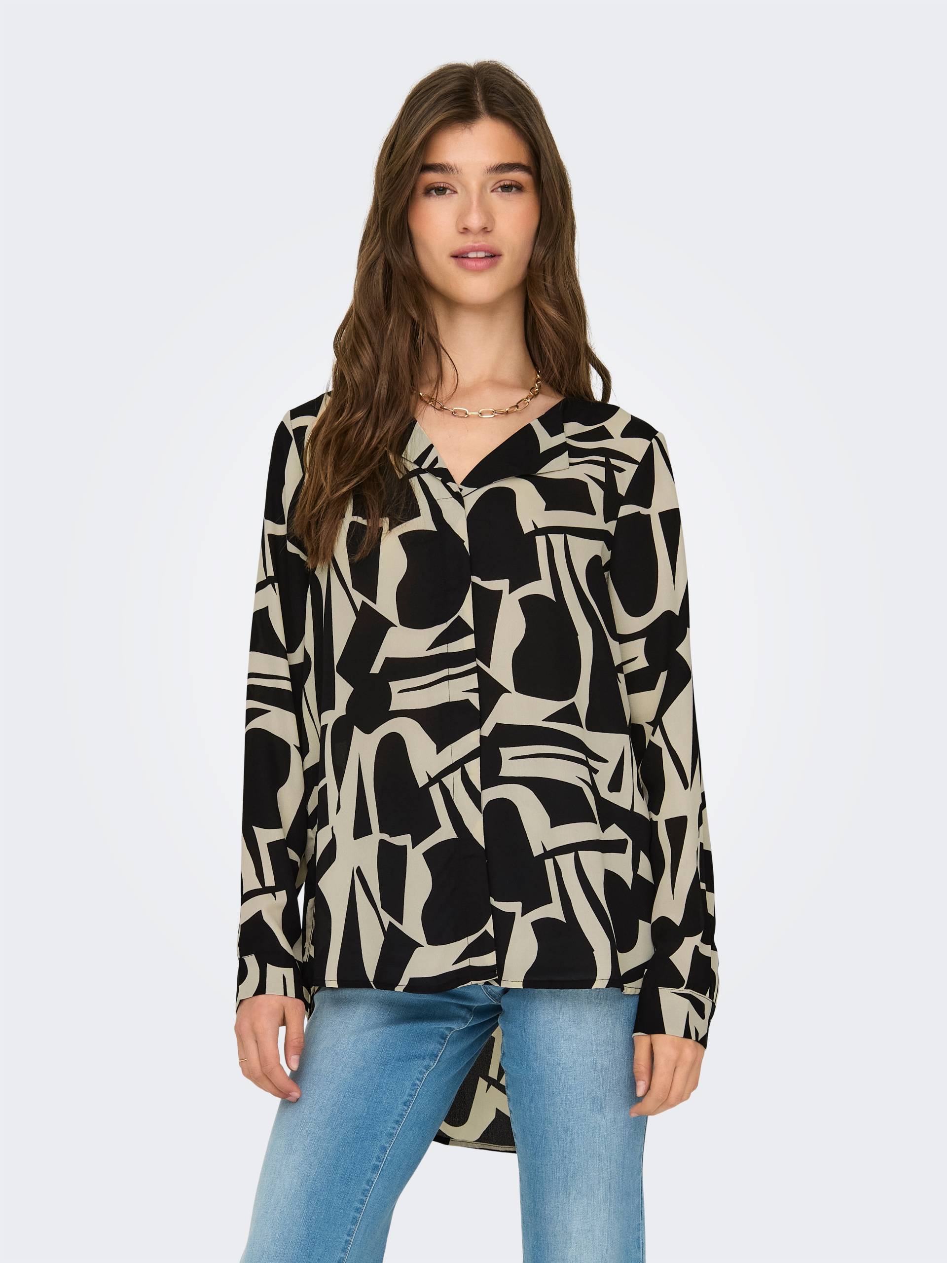 ONLY Shirtbluse »ONLTIANA LIFE L/S LOOSE SHIRT NOOS PTM« ONLY Shirtbluse »ONLTIANA LIFE L/S LOOSE SHIRT NOOS PTM« von Only