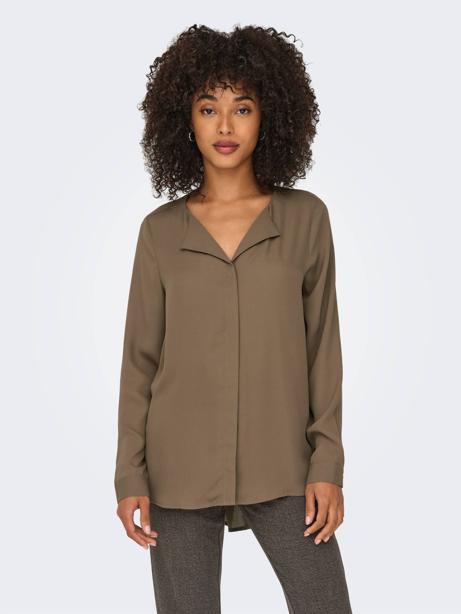 ONLY Shirtbluse »ONLTIANA LIFE L/S LOOSE SHIRT NOOS PTM« ONLY Shirtbluse »ONLTIANA LIFE L/S LOOSE SHIRT NOOS PTM« von Only