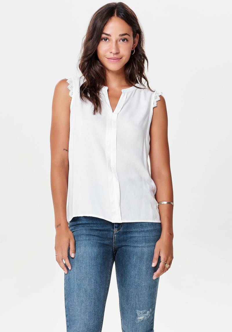 ONLY Shirttop »ONLKIMMI S/L TOP WVN NOOS« von Only