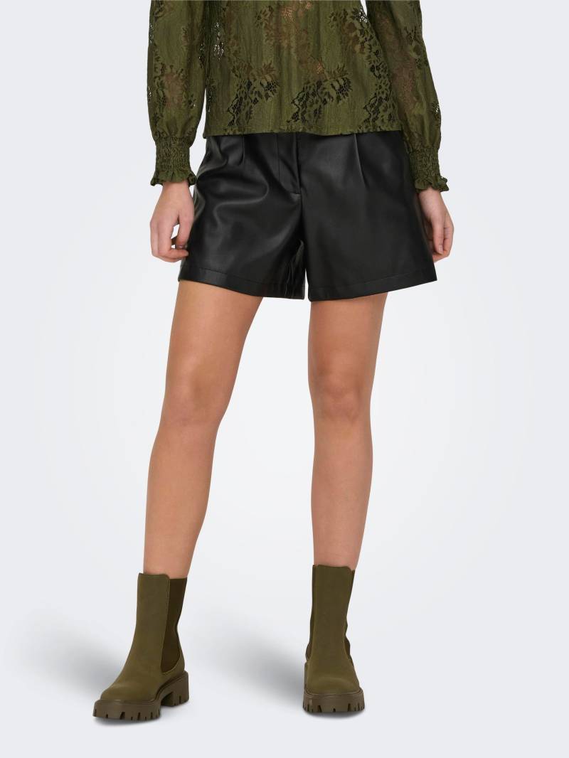 ONLY Shorts »ONLAMILIA HW FAUX LEATHER SHORTS PNT« von Only