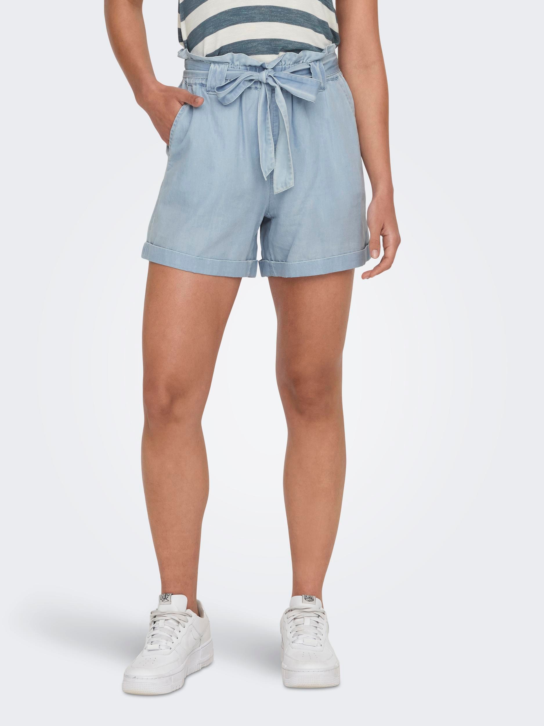 ONLY Shorts »ONLBEA SMILLA HW PB LOOSE DNM SHORTS«, im Denim Look ONLY Shorts »ONLBEA SMILLA HW PB LOOSE DNM SHORTS«, im Denim Look von Only