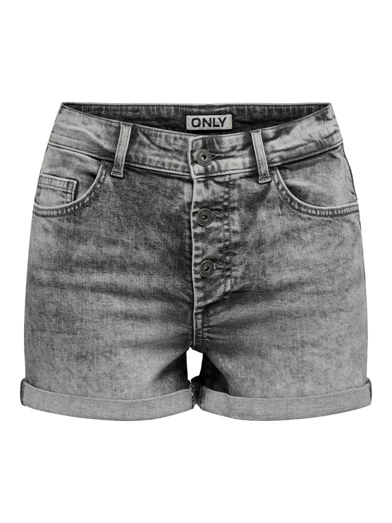 ONLY Shorts »ONLHUSH HW BUTTON FOLD UP SHORTS DNM PIM« von Only