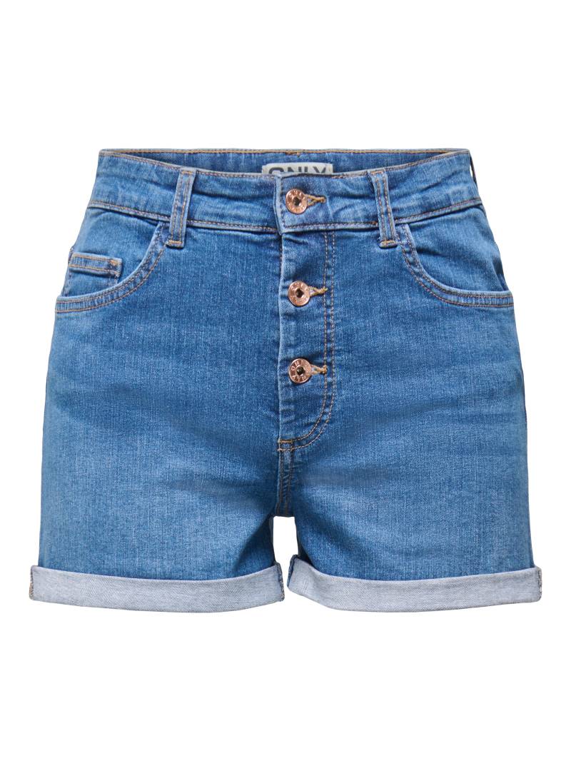 ONLY Shorts »ONLHUSH HW BUTTON FOLD UP SHORTS DNM PIM« von Only