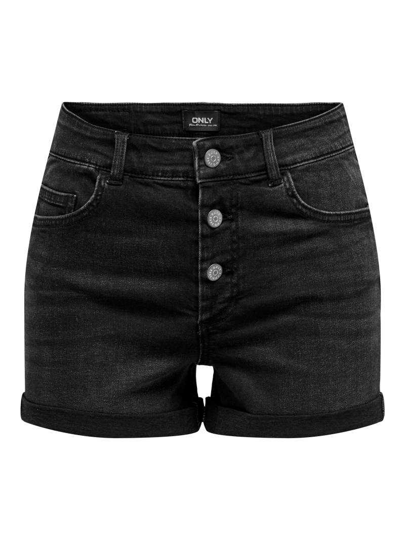 ONLY Shorts »ONLHUSH HW BUTTON FOLD UP SHORTS DNM PIM« von Only