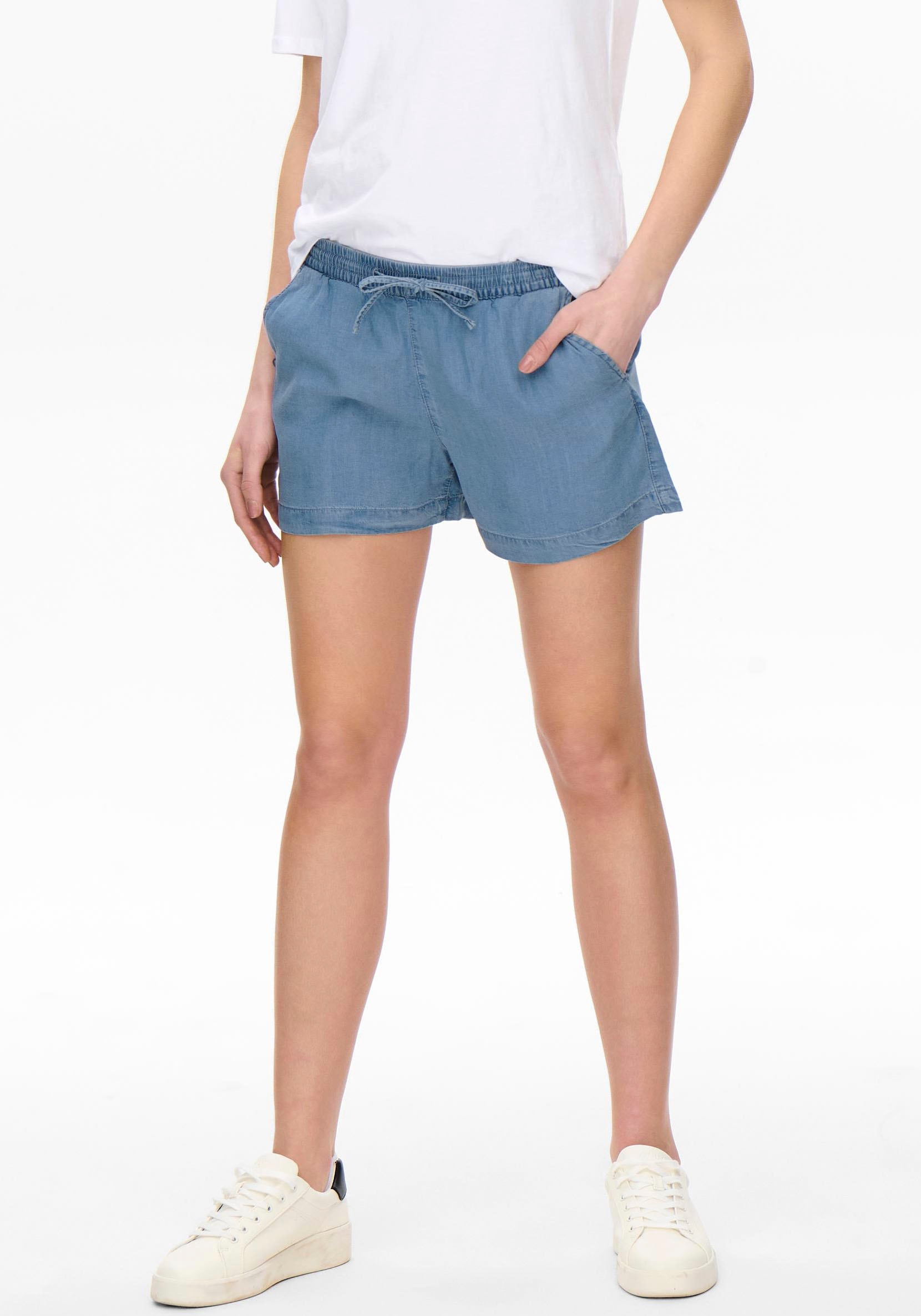 ONLY Shorts »ONLPEMA LIFE LYOCELL DNM SHORTS NOOS« von Only