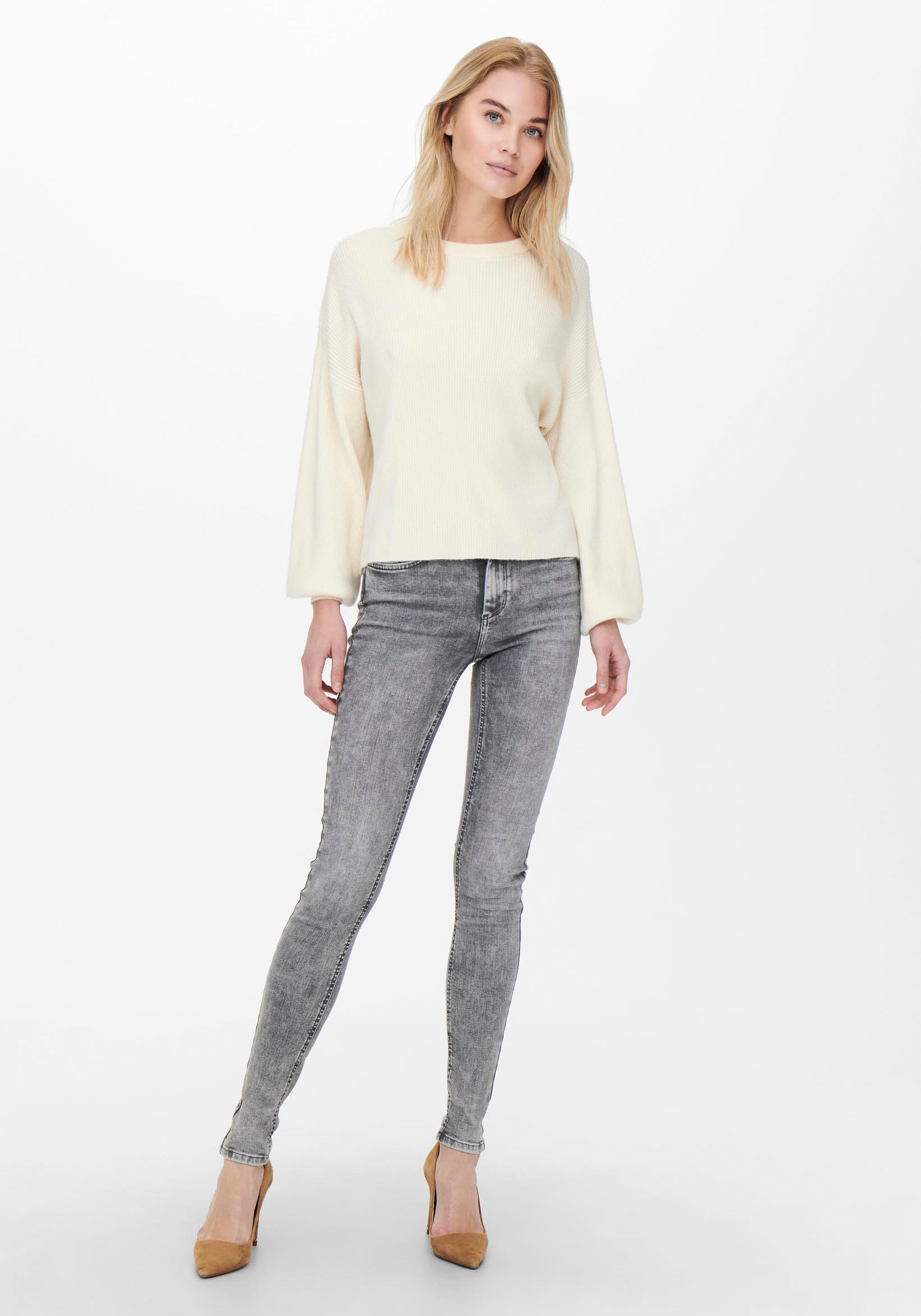 ONLY Skinny-fit-Jeans »ONLBLUSH MID SK TAI918 NOOS« ONLY Skinny-fit-Jeans »ONLBLUSH MID SK TAI918 NOOS« von Only