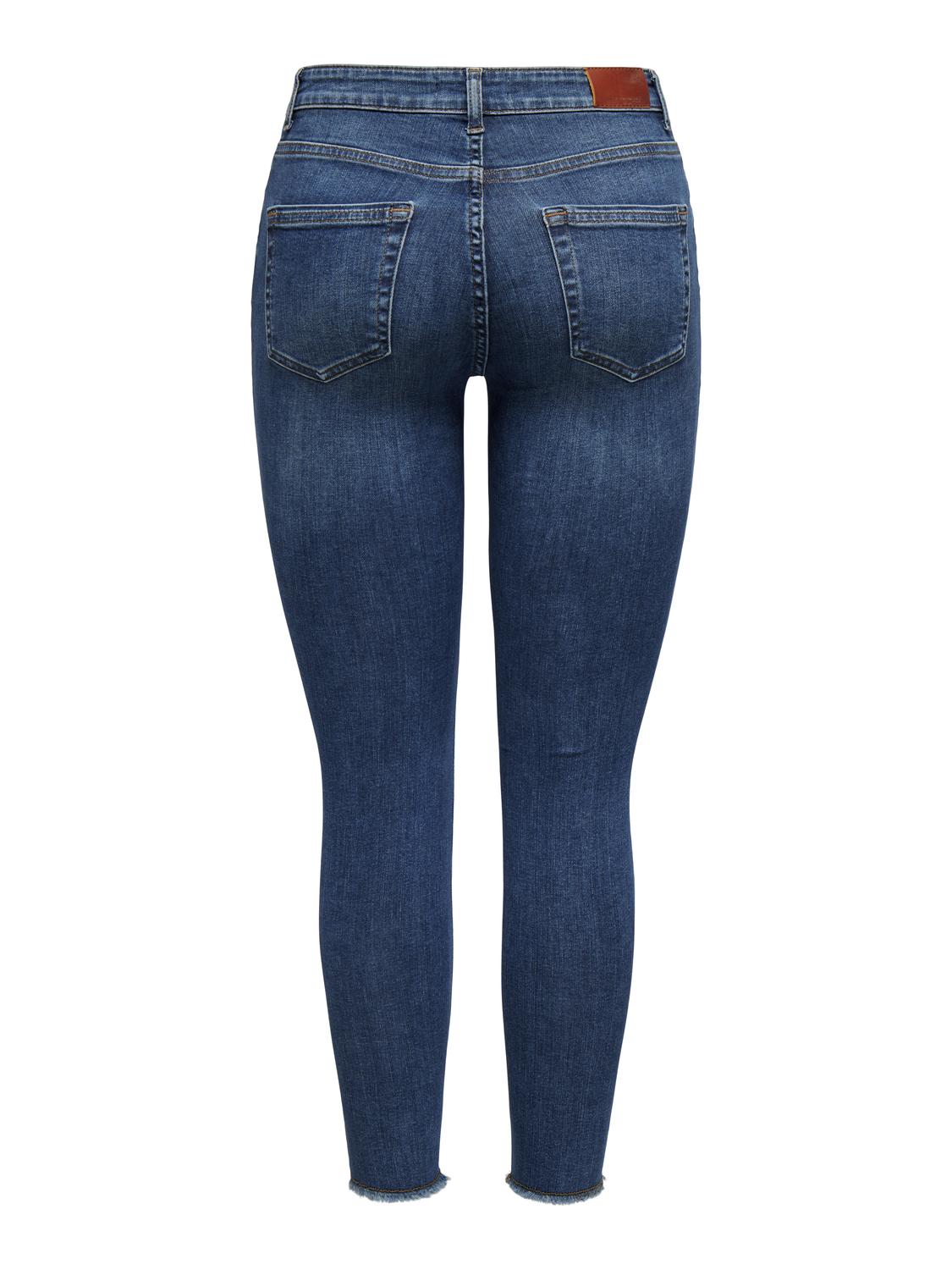 ONLY Skinny-fit-Jeans »ONLBLUSH MID SK ANK RW DNM TAI264« ONLY Skinny-fit-Jeans »ONLBLUSH MID SK ANK RW DNM TAI264« von Only