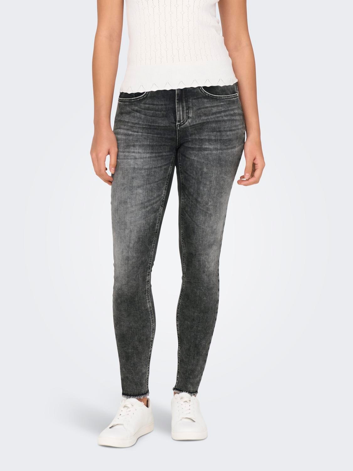 ONLY Skinny-fit-Jeans »ONLBLUSH MID SK ANKLE RW DNM DOT227 NOOS« ONLY Skinny-fit-Jeans »ONLBLUSH MID SK ANKLE RW DNM DOT227 NOOS« von Only