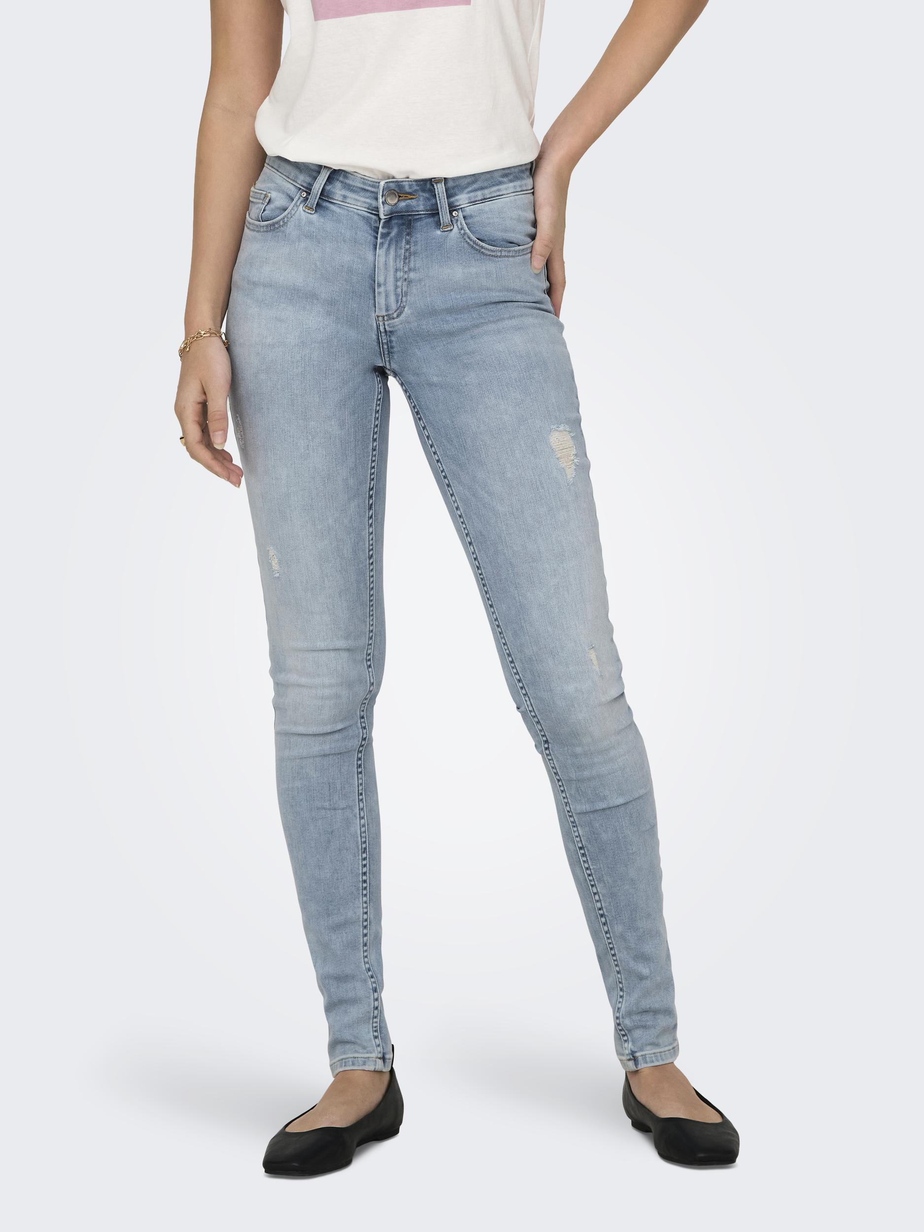ONLY Skinny-fit-Jeans »ONLBLUSH MID SKINNY DNM ANA698 NOOS« ONLY Skinny-fit-Jeans »ONLBLUSH MID SKINNY DNM ANA698 NOOS« von Only