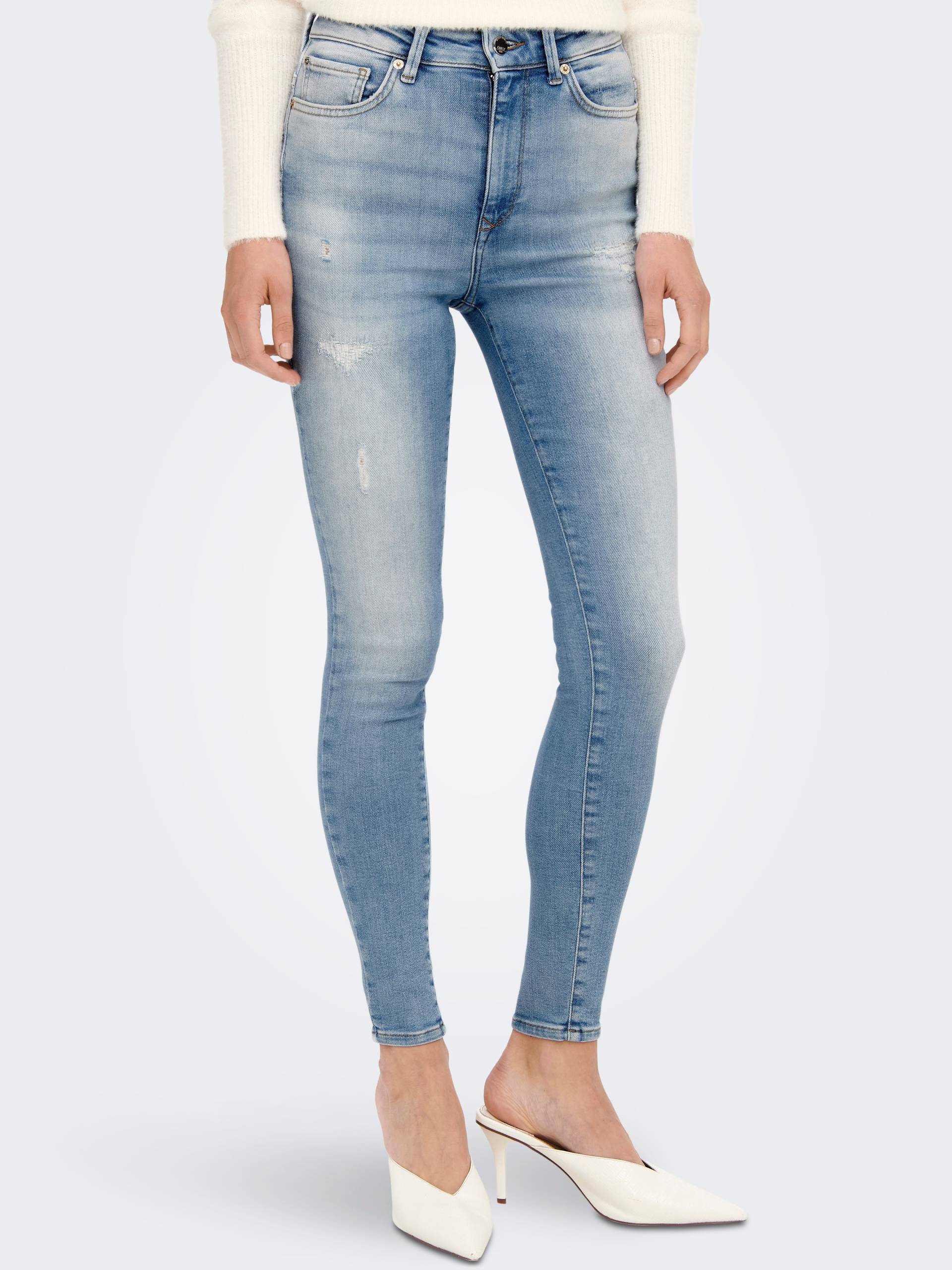 ONLY Skinny-fit-Jeans »ONLMILA HW SK ANK JEANS REA437« ONLY Skinny-fit-Jeans »ONLMILA HW SK ANK JEANS REA437« von Only