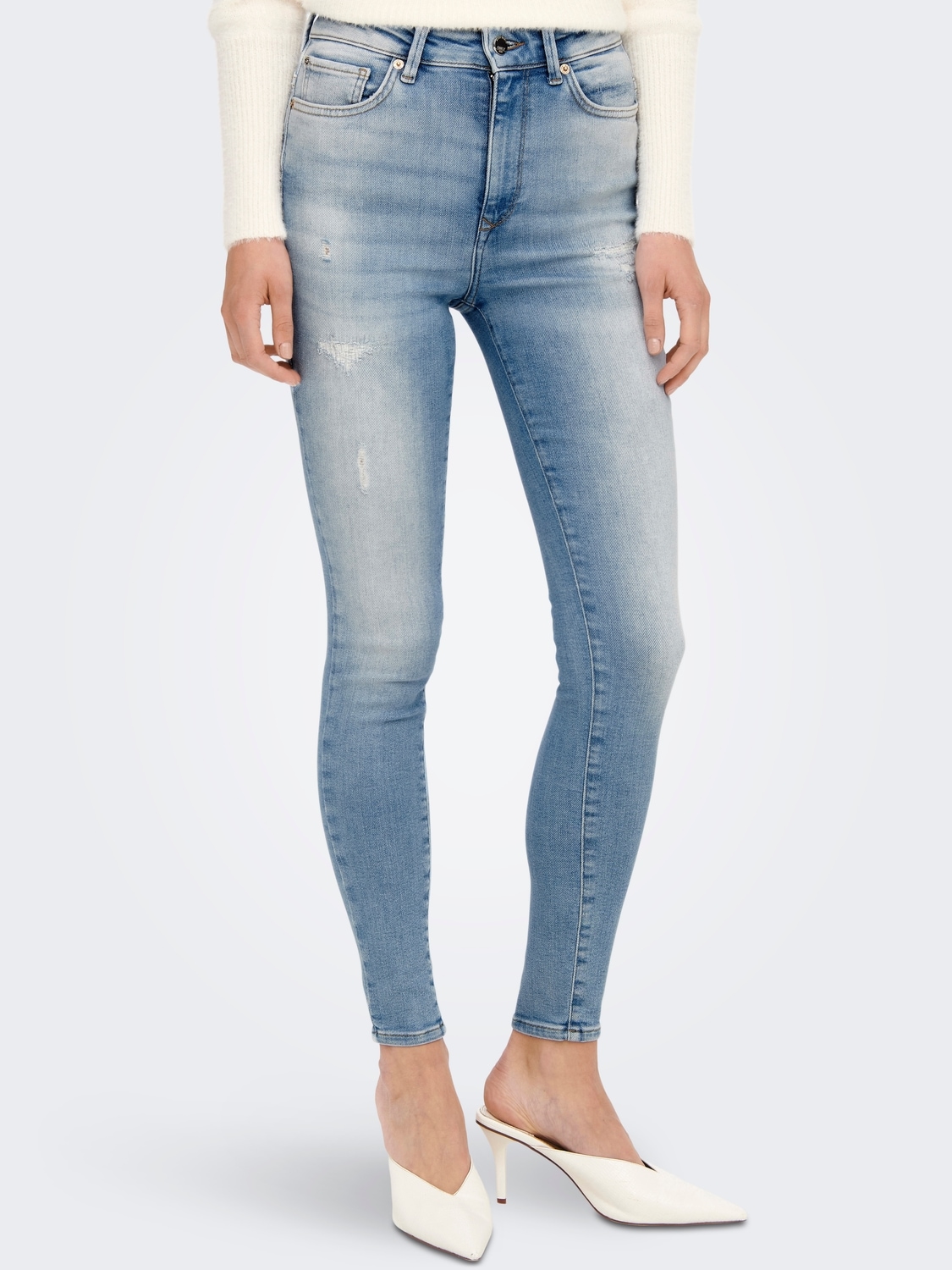 ONLY Skinny-fit-Jeans »ONLMILA HW SK ANK JEANS REA437« ONLY Skinny-fit-Jeans »ONLMILA HW SK ANK JEANS REA437« von Only