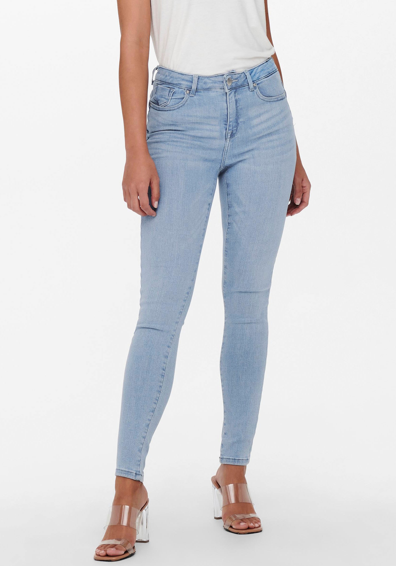 ONLY Skinny-fit-Jeans »ONLPOWER MID PUSH UP SK DNM AZG944 NOOS« ONLY Skinny-fit-Jeans »ONLPOWER MID PUSH UP SK DNM AZG944 NOOS« von Only