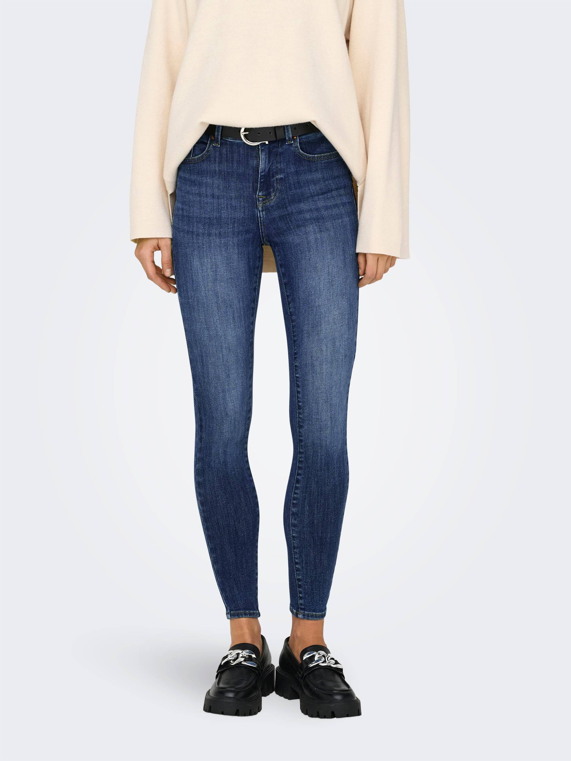 ONLY Skinny-fit-Jeans »ONLPOWER MID SK PUSHUP DNM TAI012 NOOS« ONLY Skinny-fit-Jeans »ONLPOWER MID SK PUSHUP DNM TAI012 NOOS« von Only