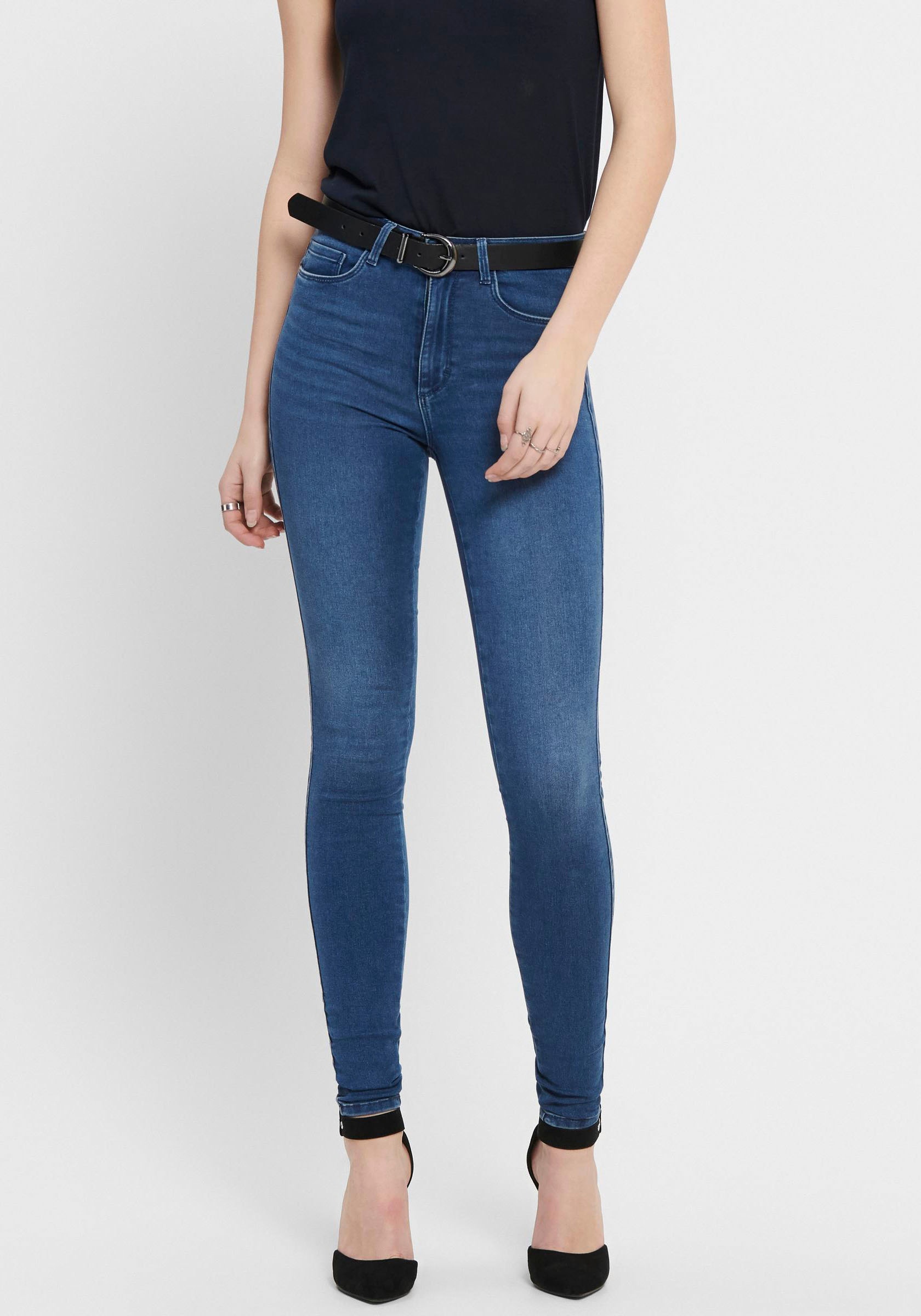 ONLY Skinny-fit-Jeans »ONLROYAL LIFE HIGH SKINNY« ONLY Skinny-fit-Jeans »ONLROYAL LIFE HIGH SKINNY« von Only