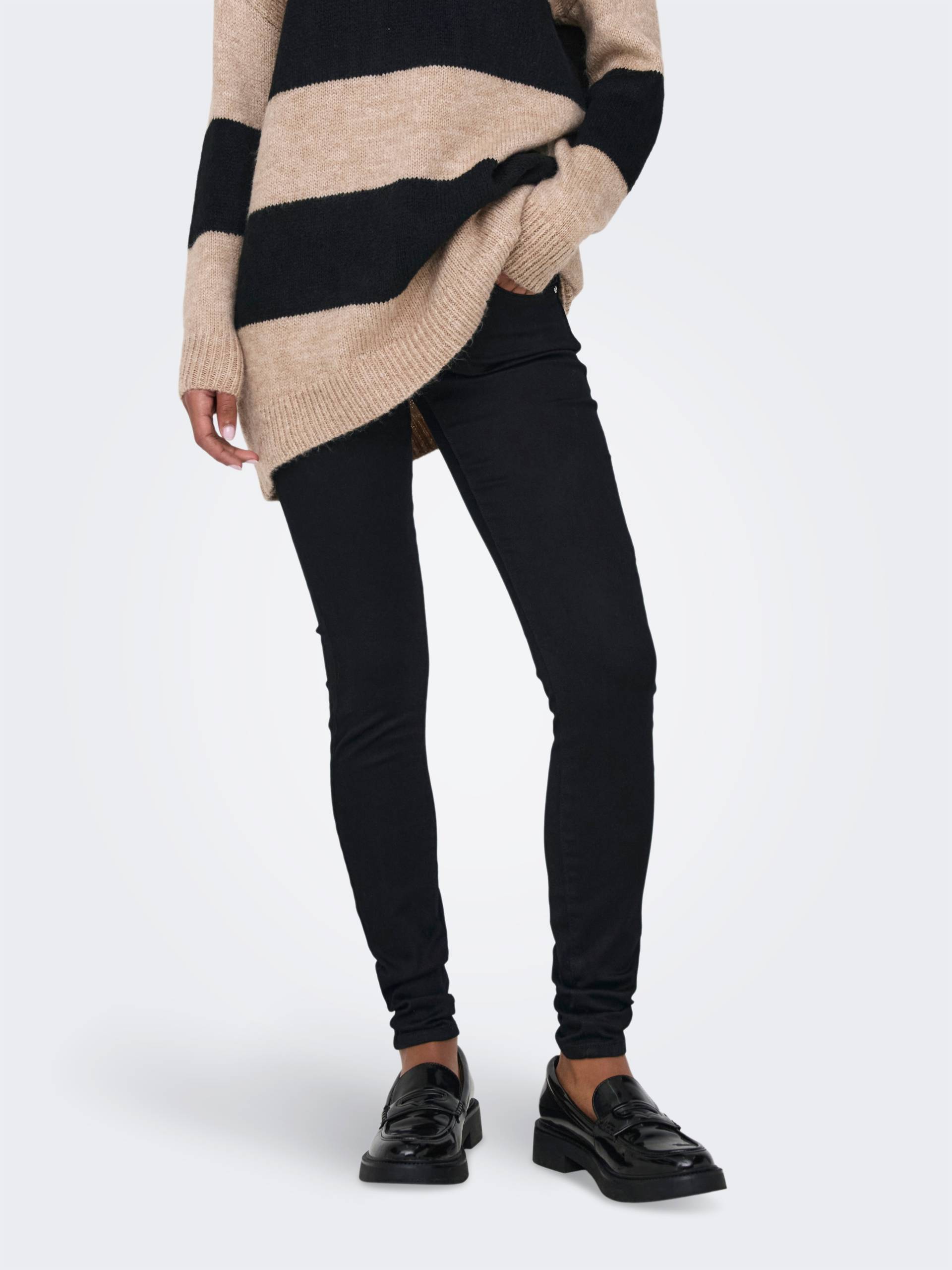 ONLY Skinny-fit-Jeans »ONLROYAL REG VIS BUT SK DNM PIM« von Only