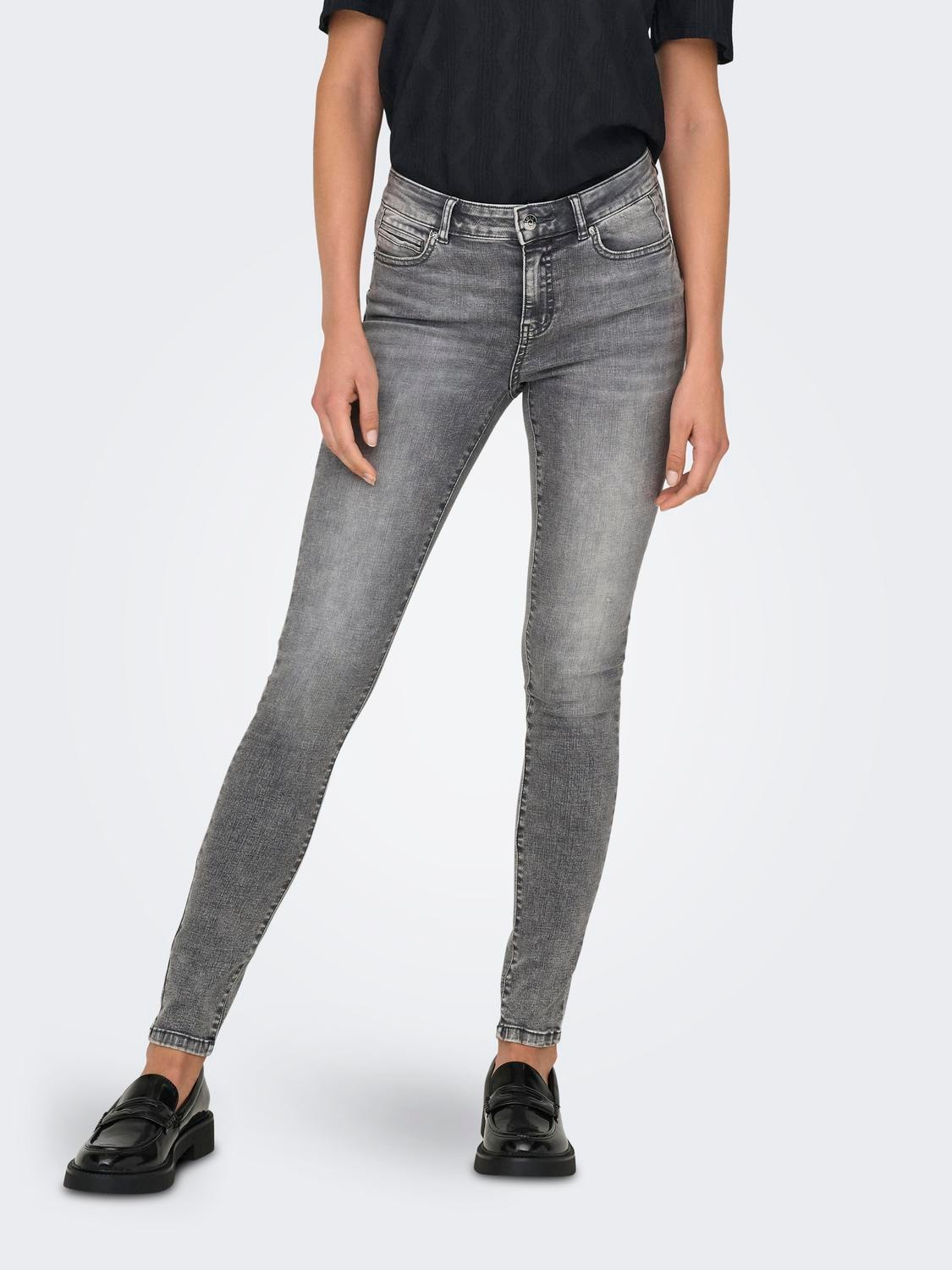 ONLY Skinny-fit-Jeans »ONLWAUW MID WAIST SK LANK COIN PKT DNM X« ONLY Skinny-fit-Jeans »ONLWAUW MID WAIST SK LANK COIN PKT DNM X« von Only