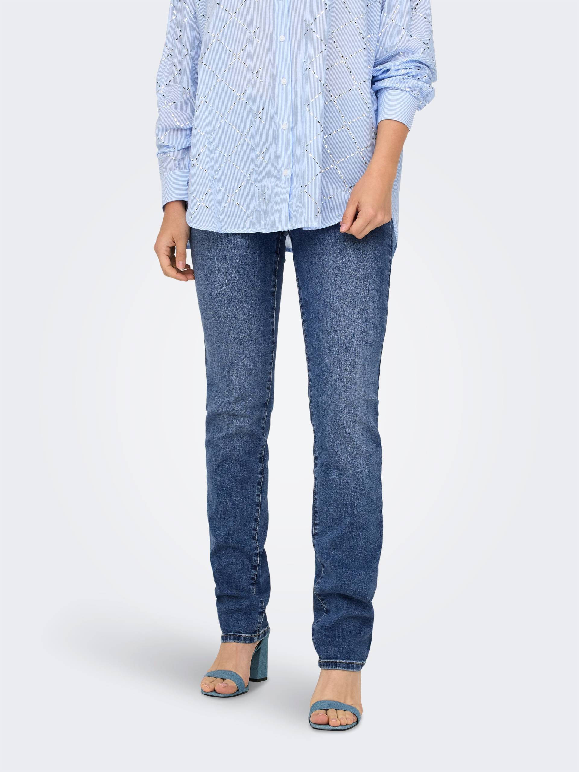 ONLY Slim-fit-Jeans »ONLSUI MID SLIM DNM DIA451 NOOS« ONLY Slim-fit-Jeans »ONLSUI MID SLIM DNM DIA451 NOOS« von Only