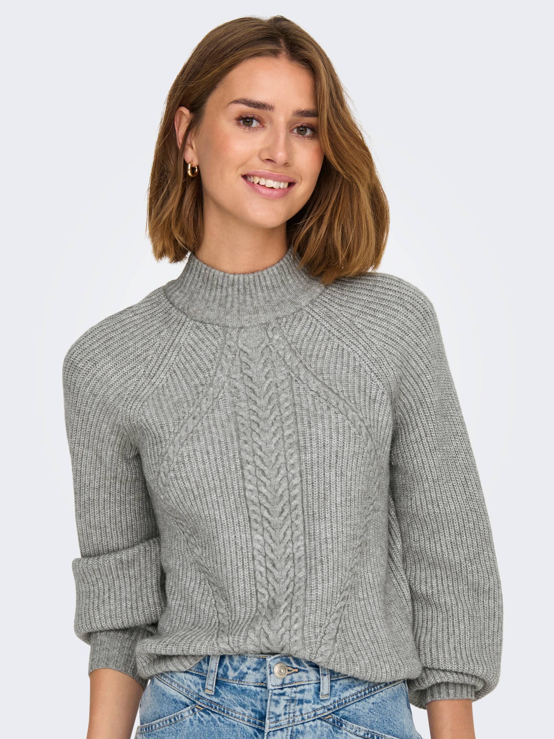 ONLY Stehkragenpullover »ONLKATIA LS DETAIL HIGHNECK CC KNT« ONLY Stehkragenpullover »ONLKATIA LS DETAIL HIGHNECK CC KNT« von Only