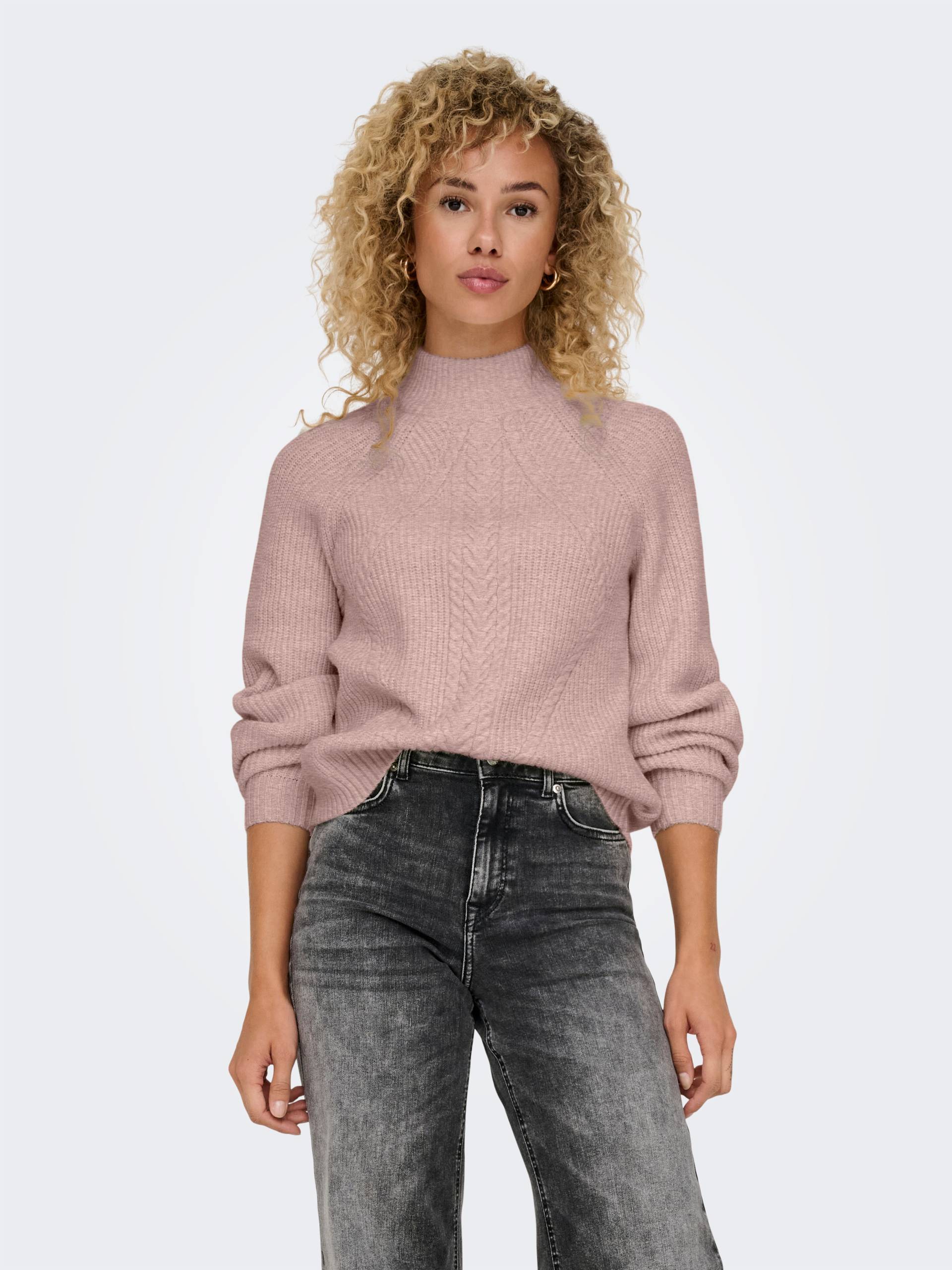 ONLY Stehkragenpullover »ONLKATIA LS DETAIL HIGHNECK CC KNT« ONLY Stehkragenpullover »ONLKATIA LS DETAIL HIGHNECK CC KNT« von Only