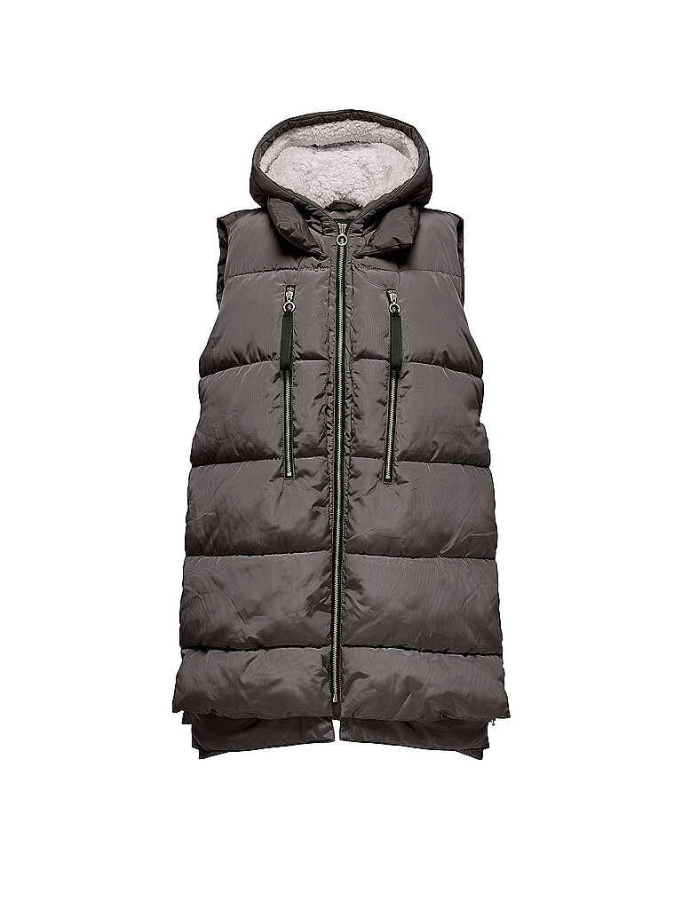 ONLY Steppgilet ONLNEWNORA grau | L von Only