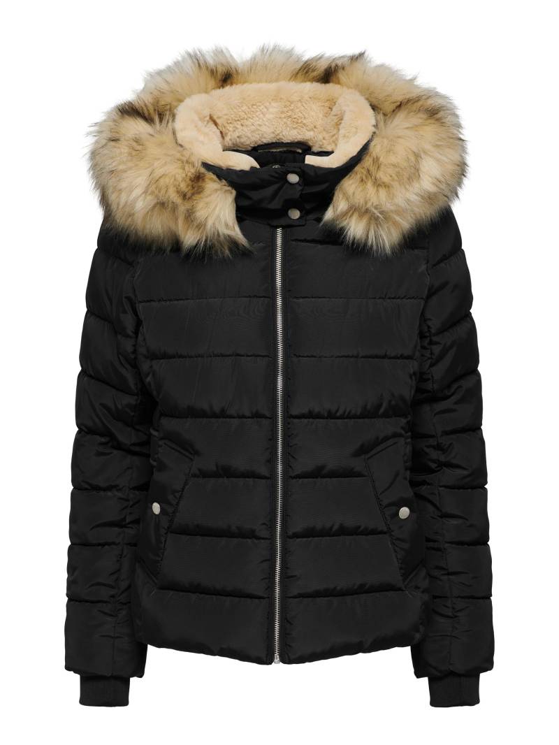 ONLY Steppjacke »ONLNEWCAMILLA FUR HOOD JACKET CC OTW«, mit Kapuze von Only