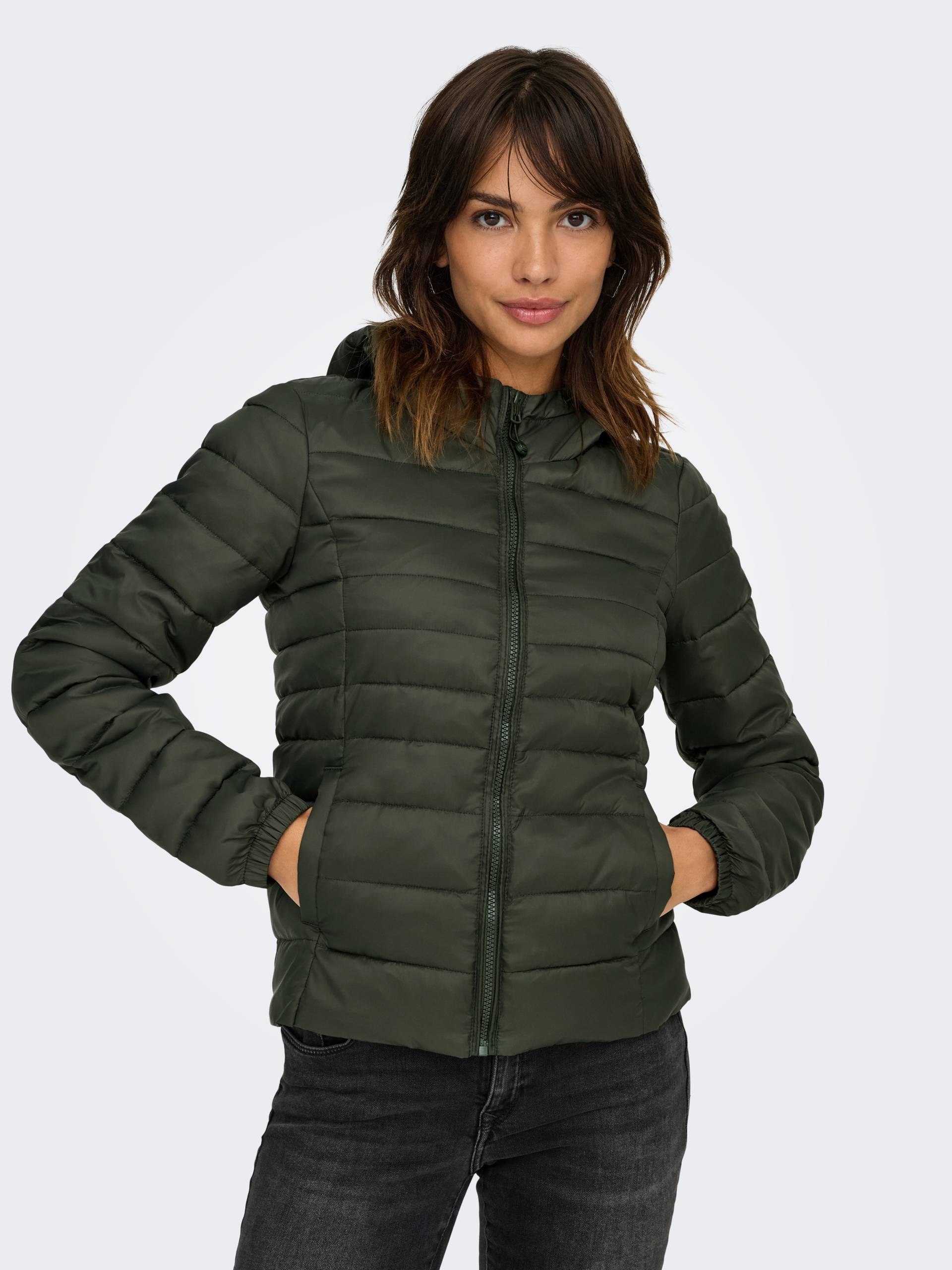 ONLY Steppjacke »ONLTAHOE HOOD JACKET OTW NOOS«, mit Kapuze, in modisch kurzer Form ONLY Steppjacke »ONLTAHOE HOOD JACKET OTW NOOS«, mit Kapuze, in modisch kurzer Form von Only