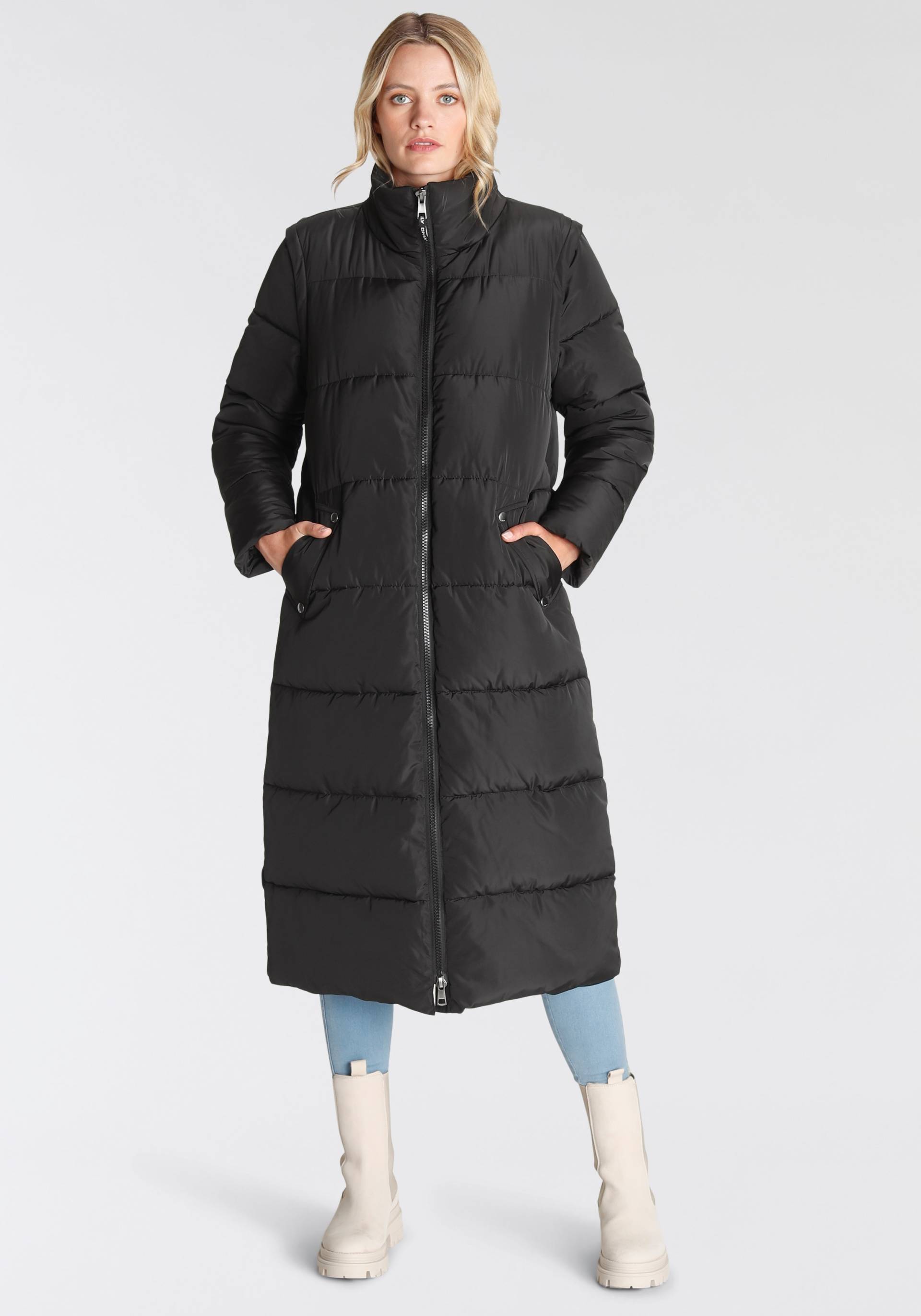 ONLY Steppmantel »ONLIRINA X-LONG 2IN1 PUFFER OTW«, auch als Weste tragbar von Only