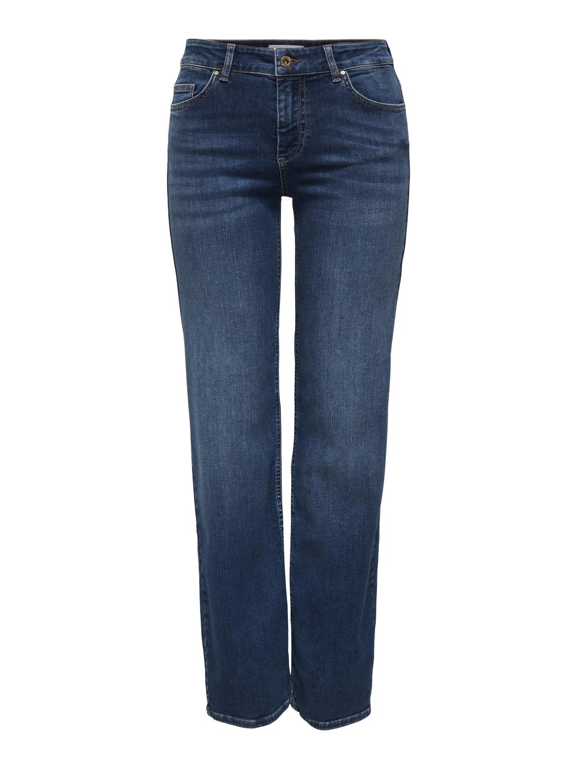 ONLY Straight-Jeans »ONLBLUSH MID STRAIGHT DNM TAI021 NOOS« ONLY Straight-Jeans »ONLBLUSH MID STRAIGHT DNM TAI021 NOOS« von Only