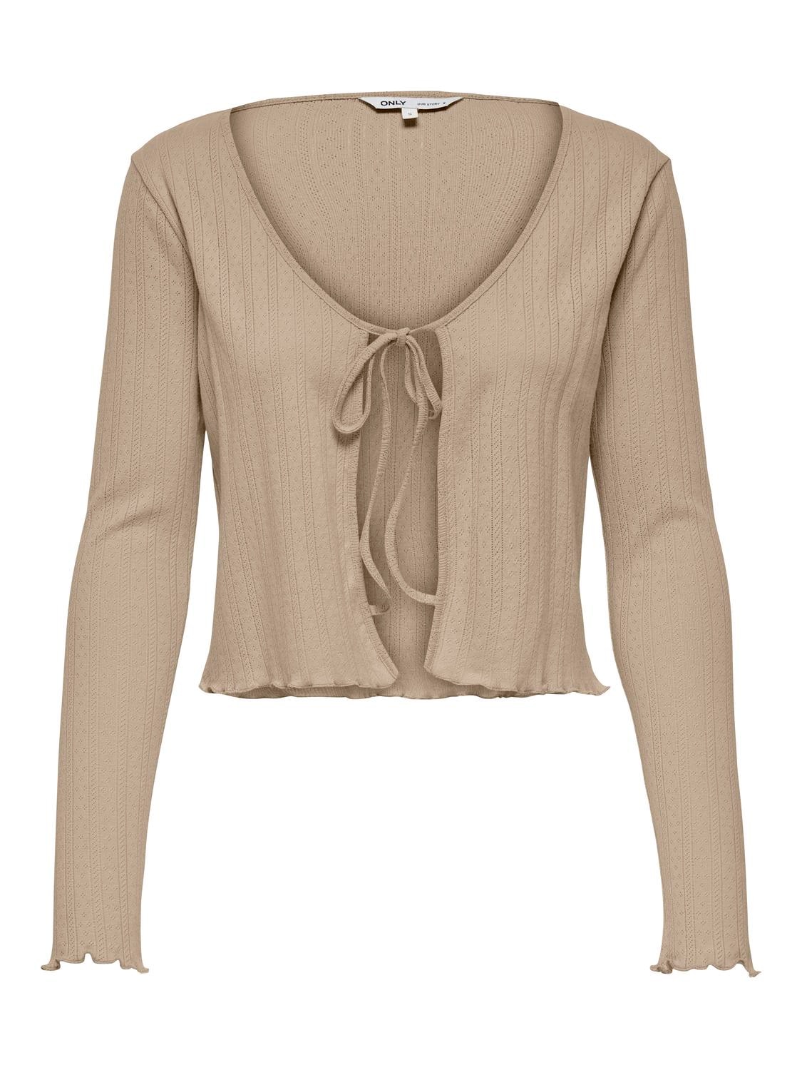 ONLY Strickjacke »ONLCARLOTTA L/S STRING CARDIGAN JRS« von Only