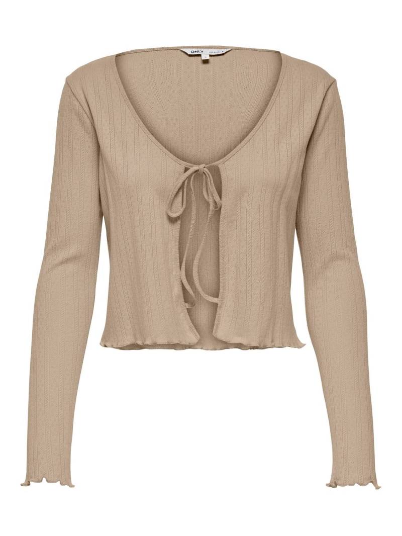 ONLY Strickjacke »ONLCARLOTTA L/S STRING CARDIGAN JRS« von Only