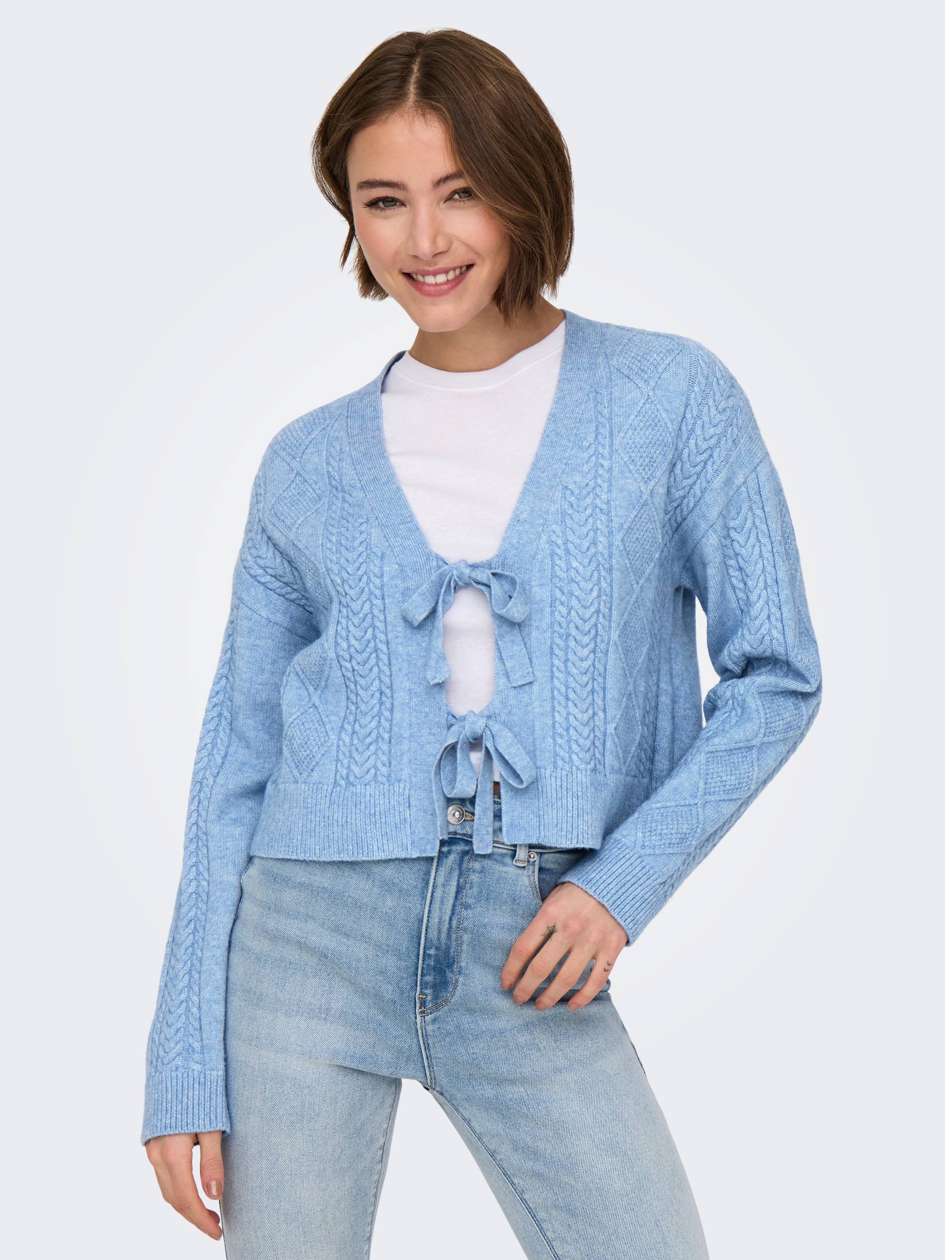 ONLY Strickjacke »ONLFIA LS STRING CARDIGAN KNT NCA« von Only